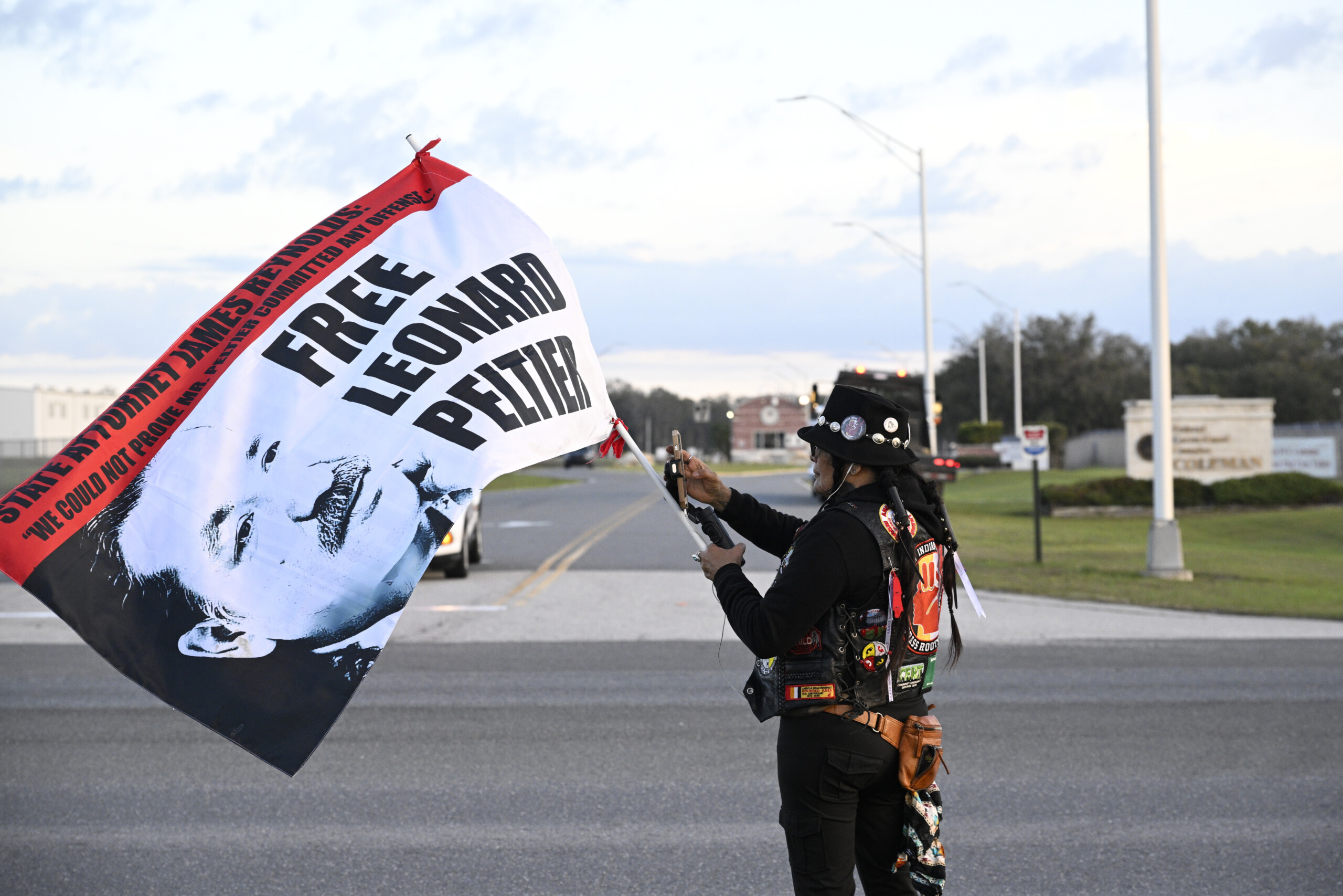 native american activist leonard peltier released from prison after 50 years scaled