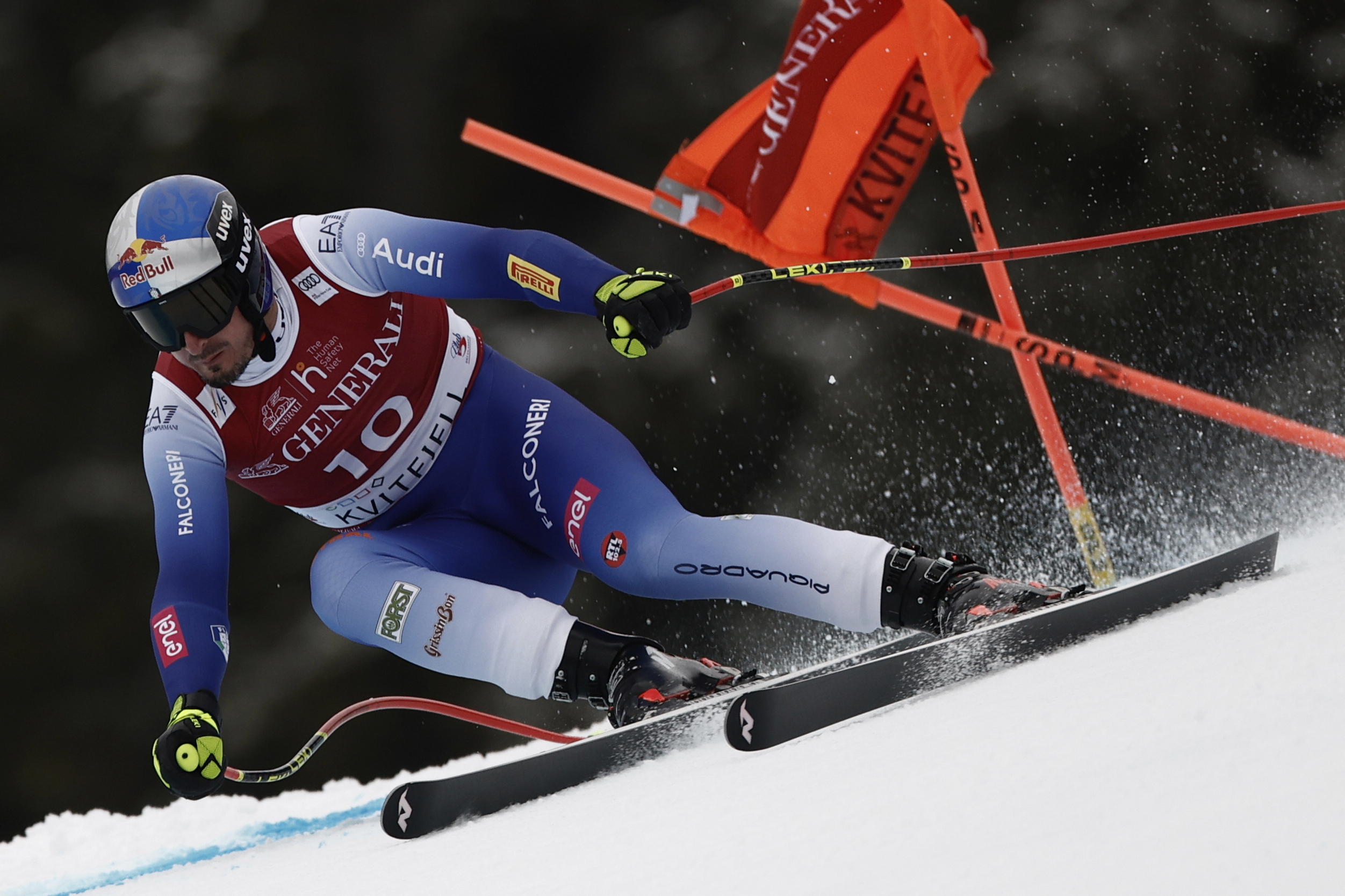 skiing cdm dominik paris wins superg kvitfjell