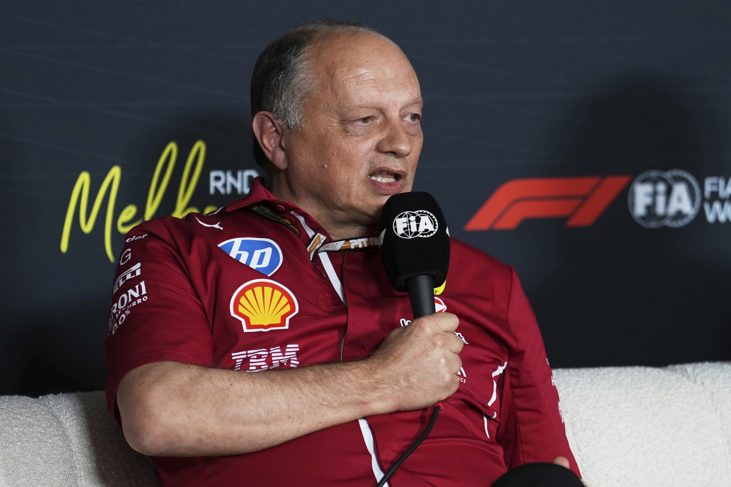 f1 vasseur we are not satisfied a different scenario in the race scaled