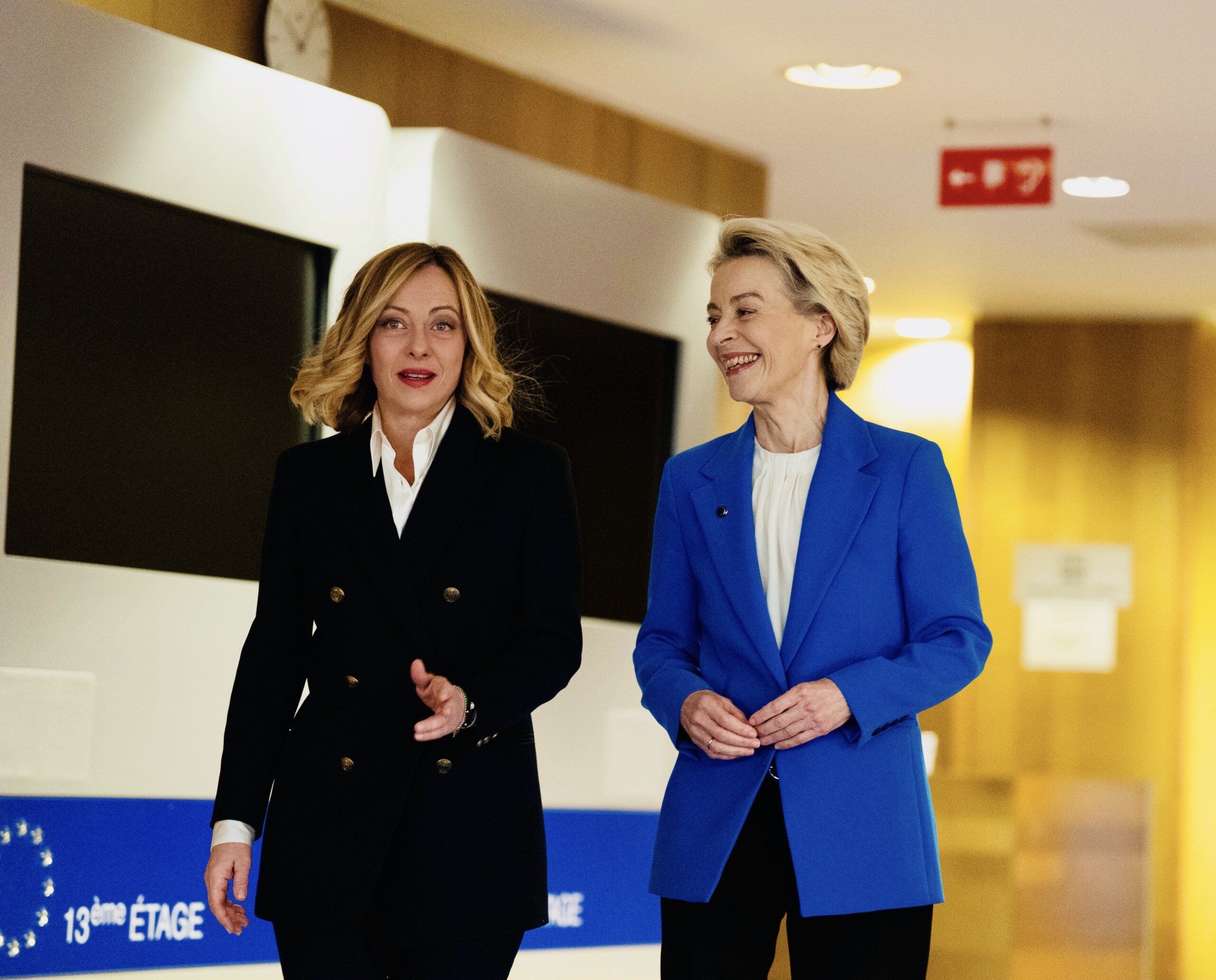 tariffs eu melonis visit to the usa welcomed and coordinated with von der leyen scaled