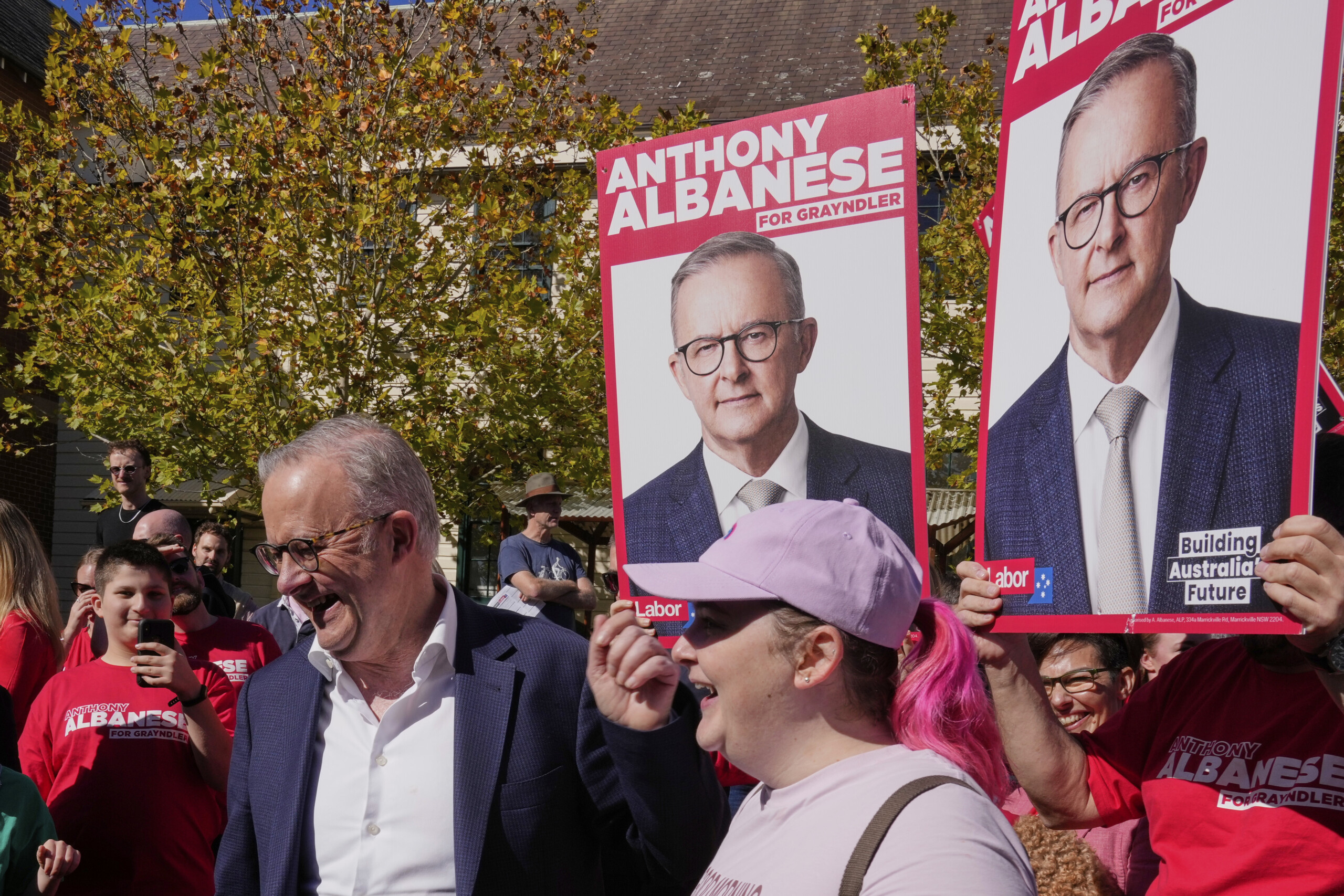 australia initial projections albanese heading for historic re election scaled
