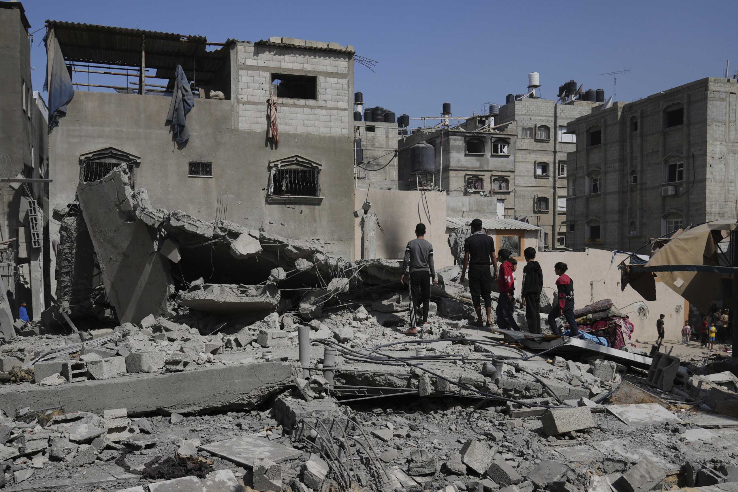 middle east idf attack on gaza death toll rises to 45 scaled