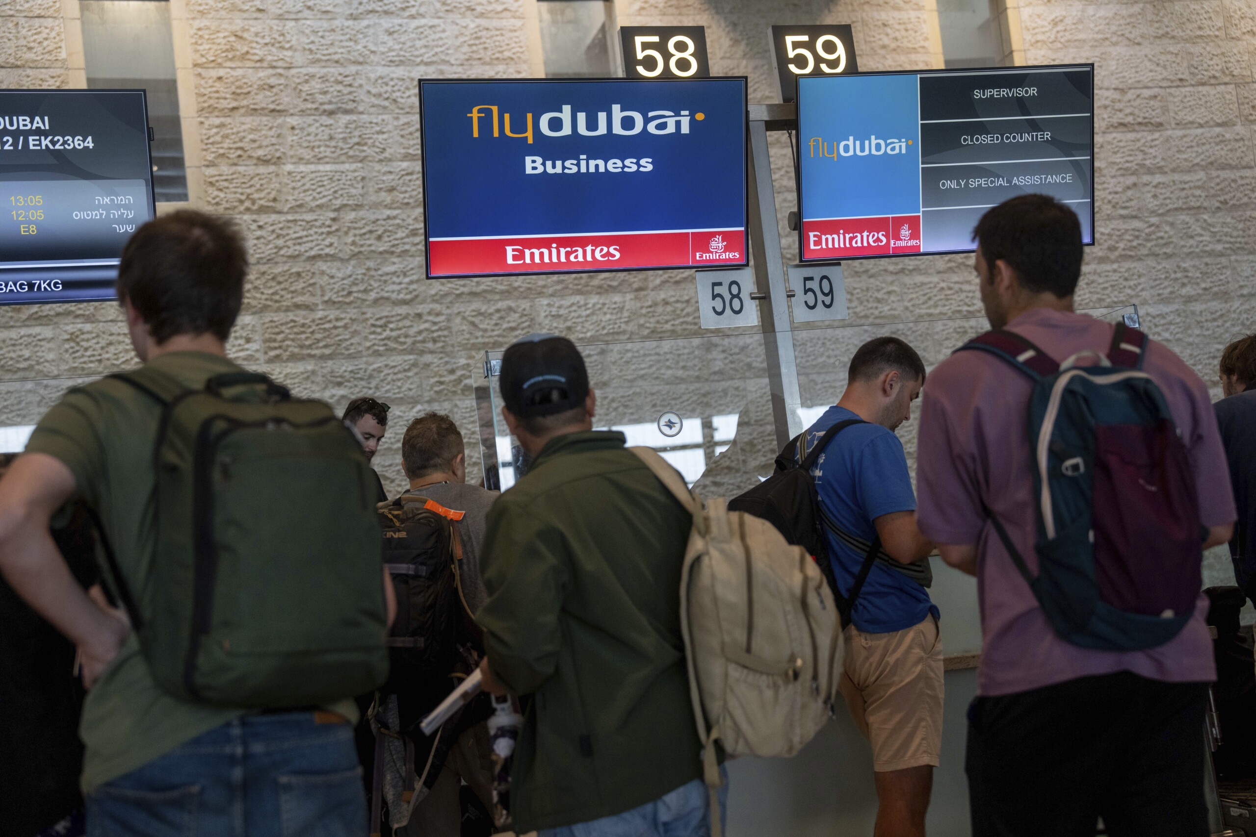 more than 20 flights cancelled today in tel aviv after houthi missile attack scaled