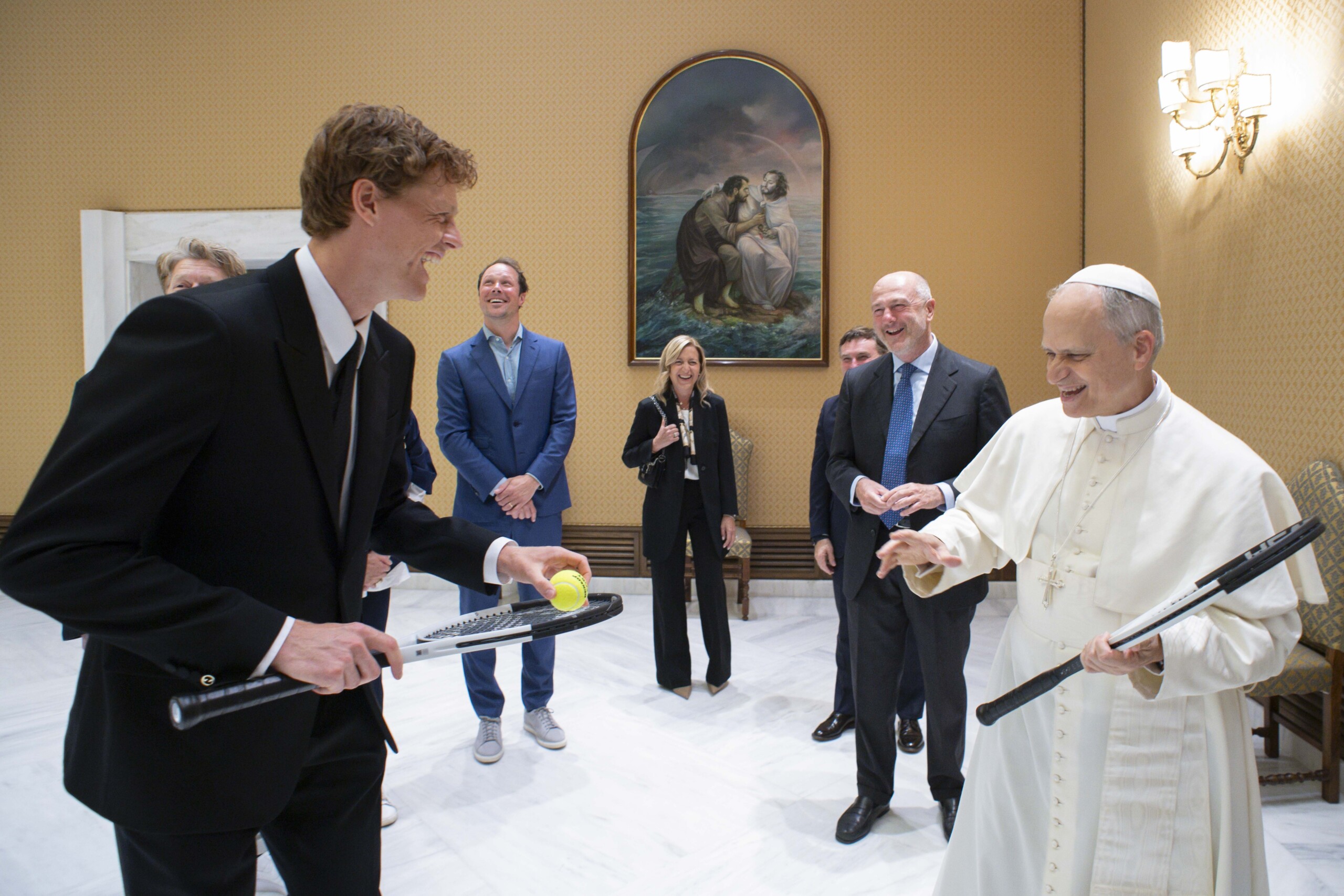 pope sinner it was an immense honour to meet pope leo xiv scaled