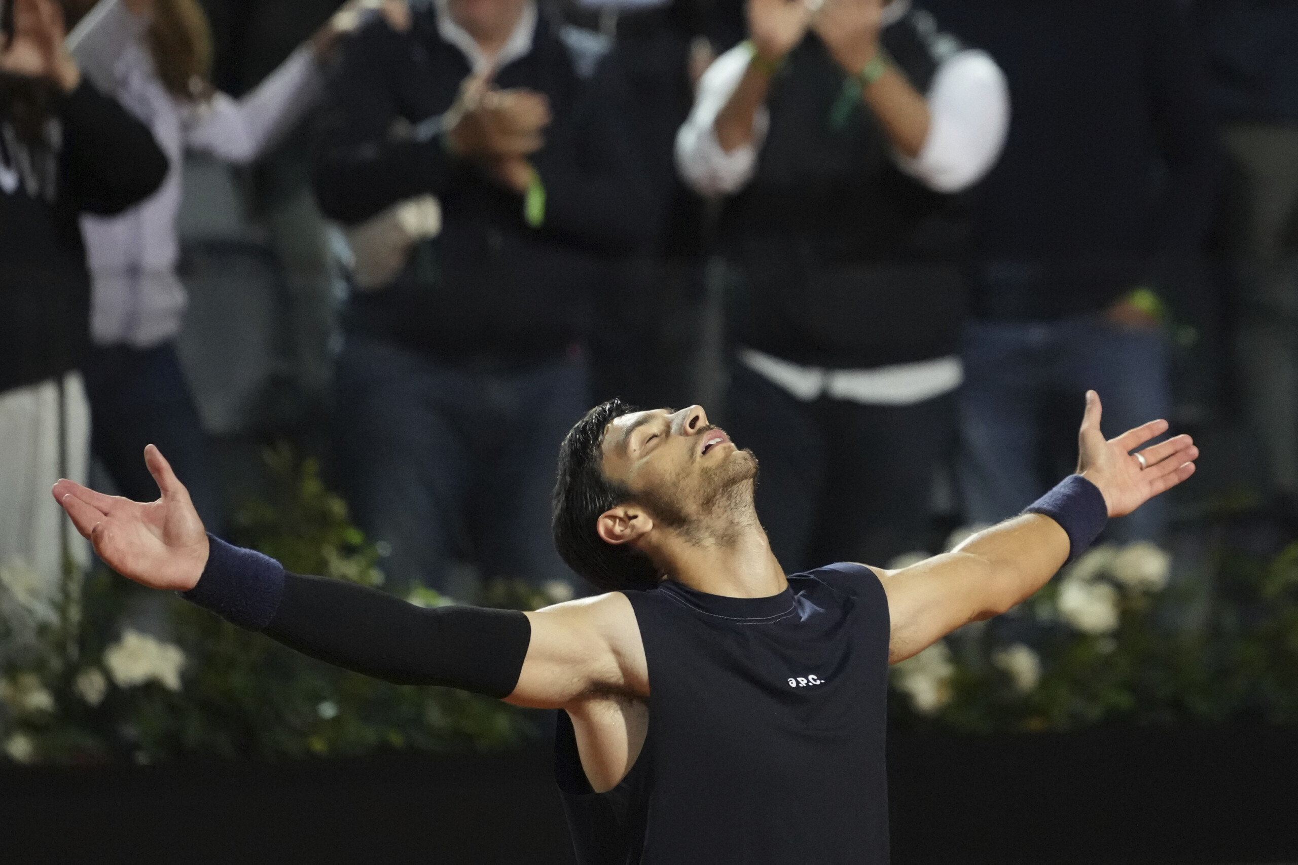 internazionali roma musettis feat beats zverev and flies to the semi finals scaled
