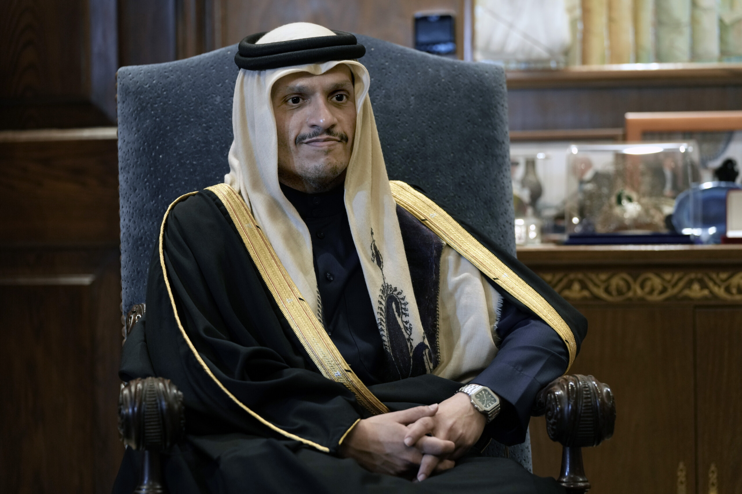 middle east al thani israel shows no interest in ending the war scaled