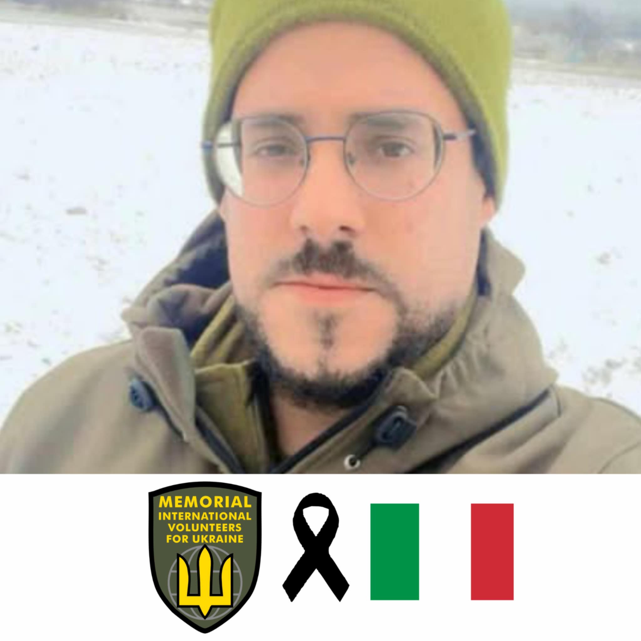 ukraine italian citizen fighting with kyivs forces killed