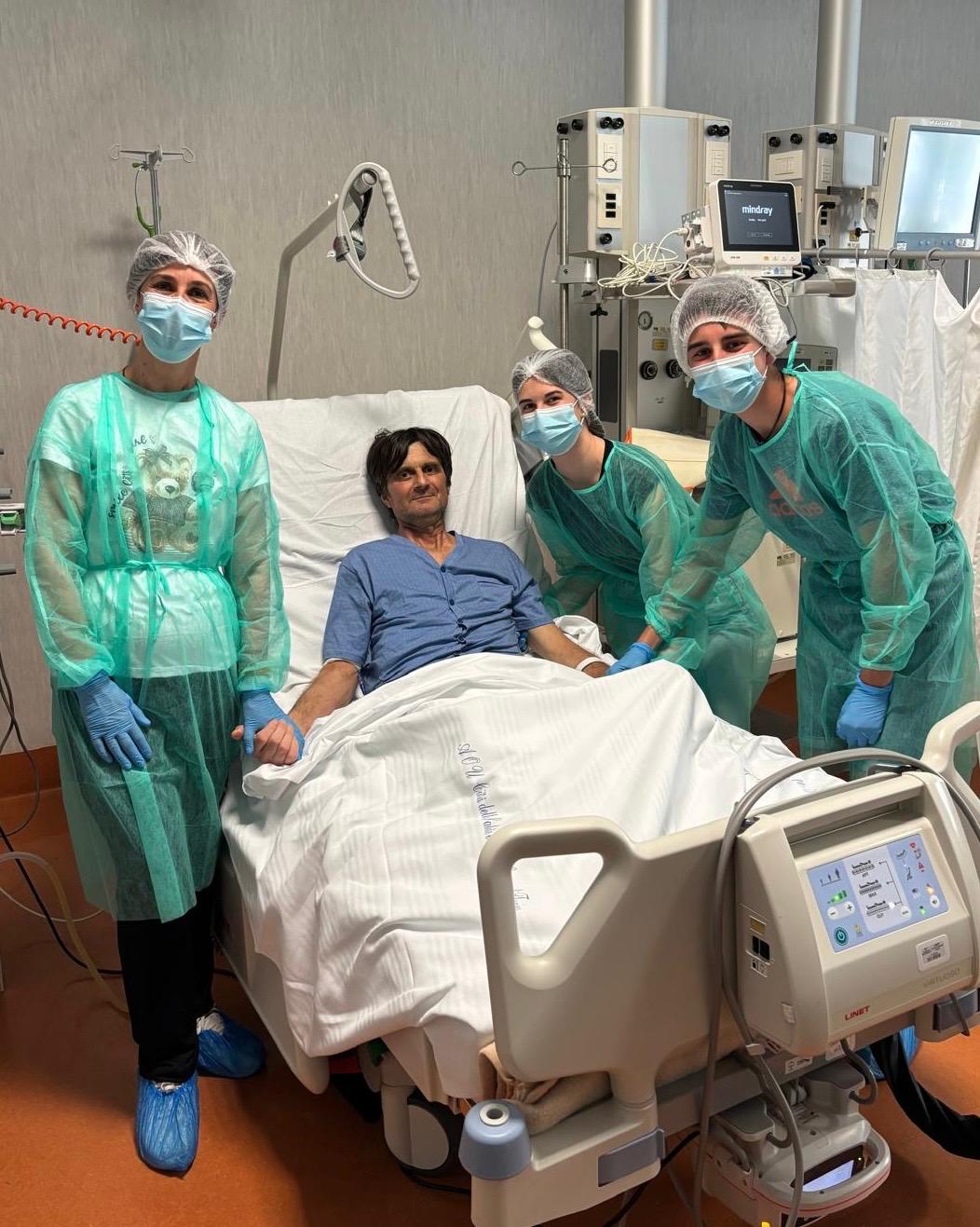 turin liver explodes after work accident emergency transplant carried out through national priority system