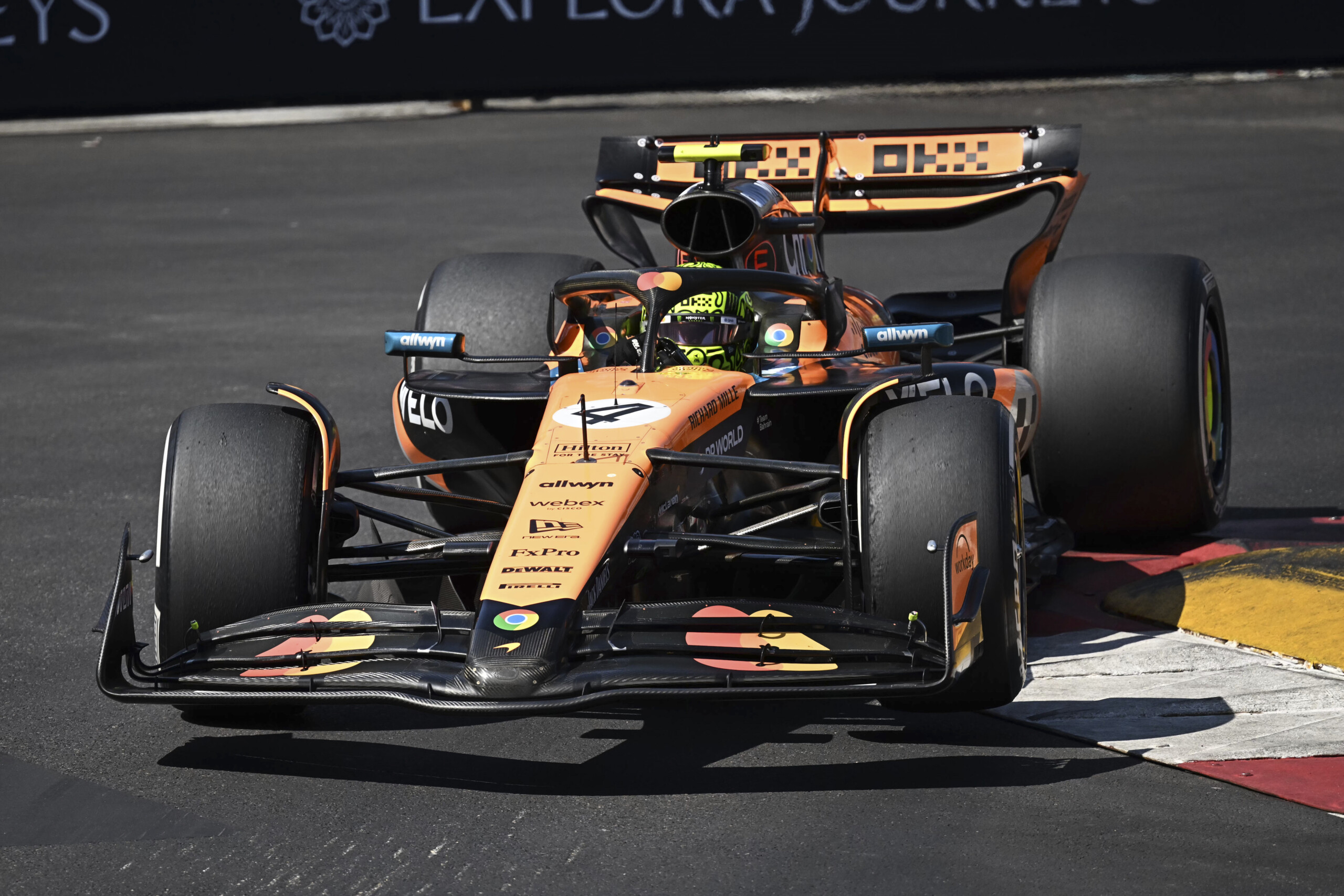 f1 spanish gp norris fastest in first practice hamilton third scaled
