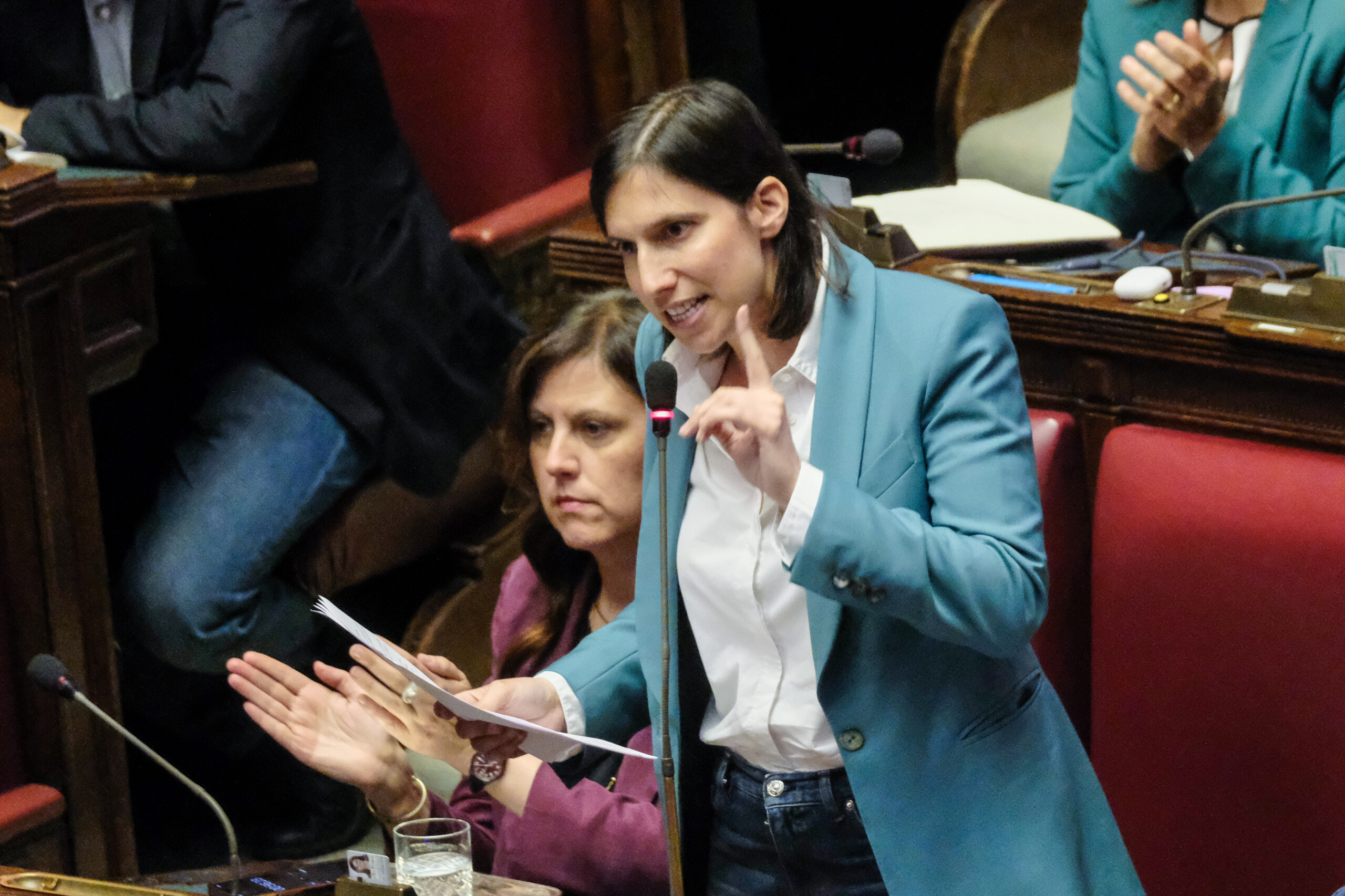 security decree schlein meloni with no answers on the economy suppresses dissent scaled