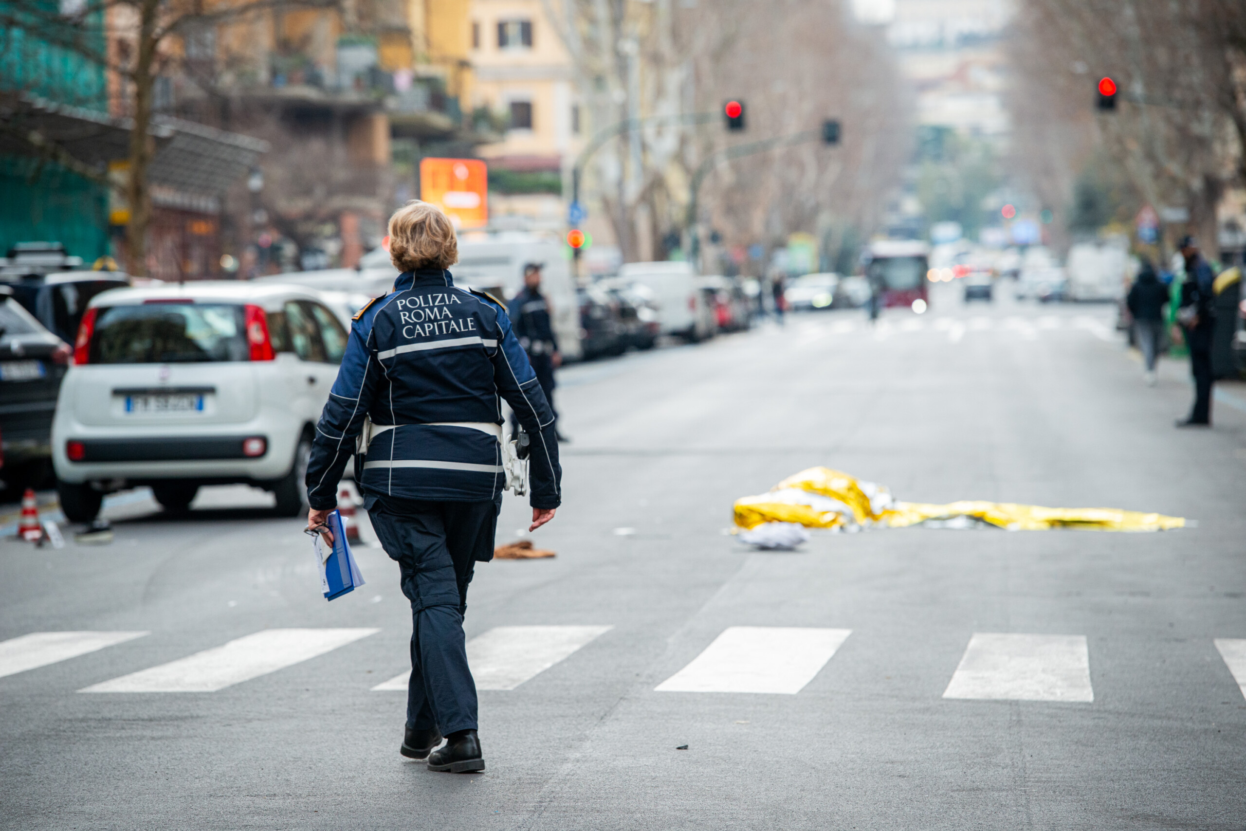 rome harassment of female drivers municipal police officer under investigation and searched scaled