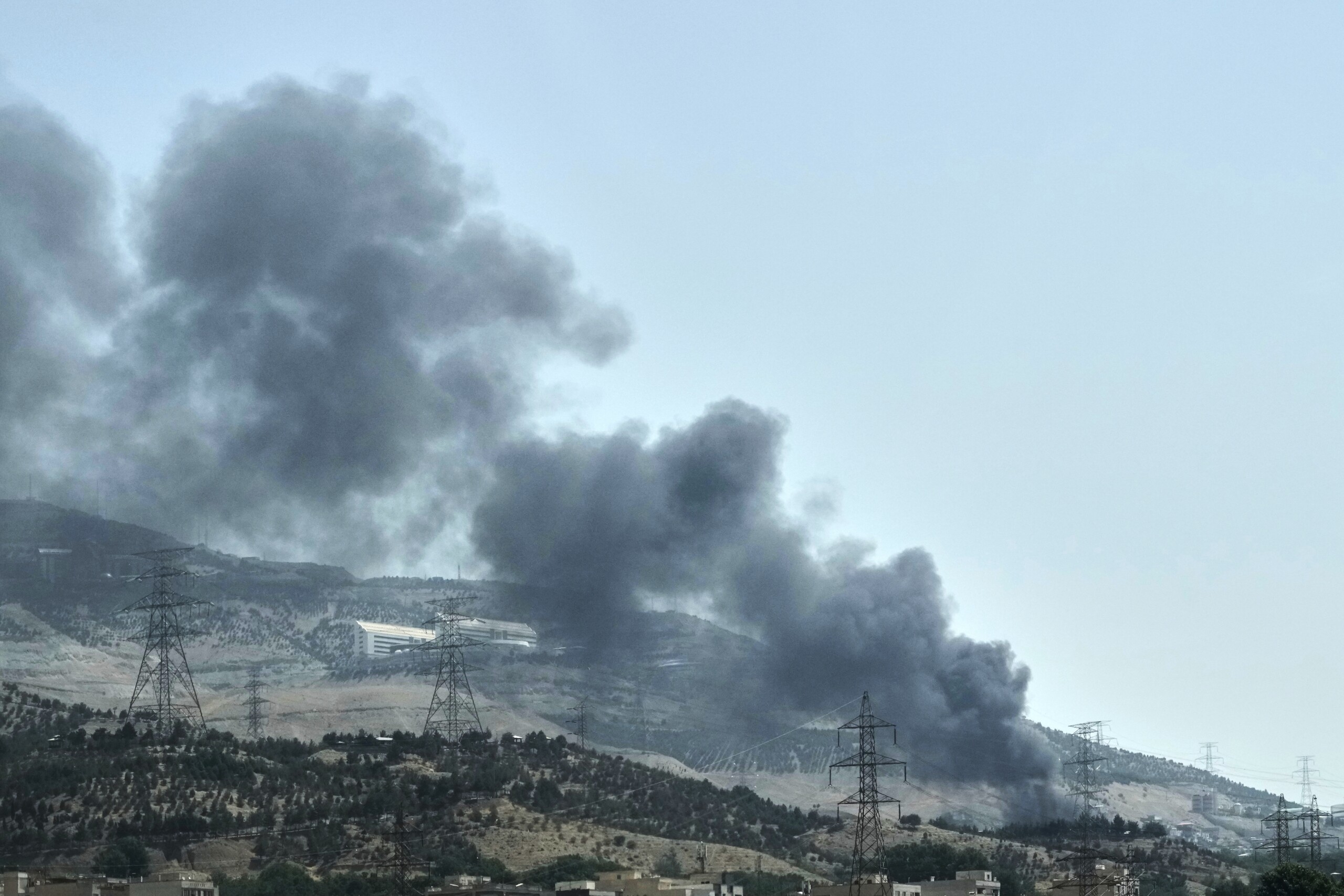 iran israeli air raid on state tv headquarters in tehran scaled