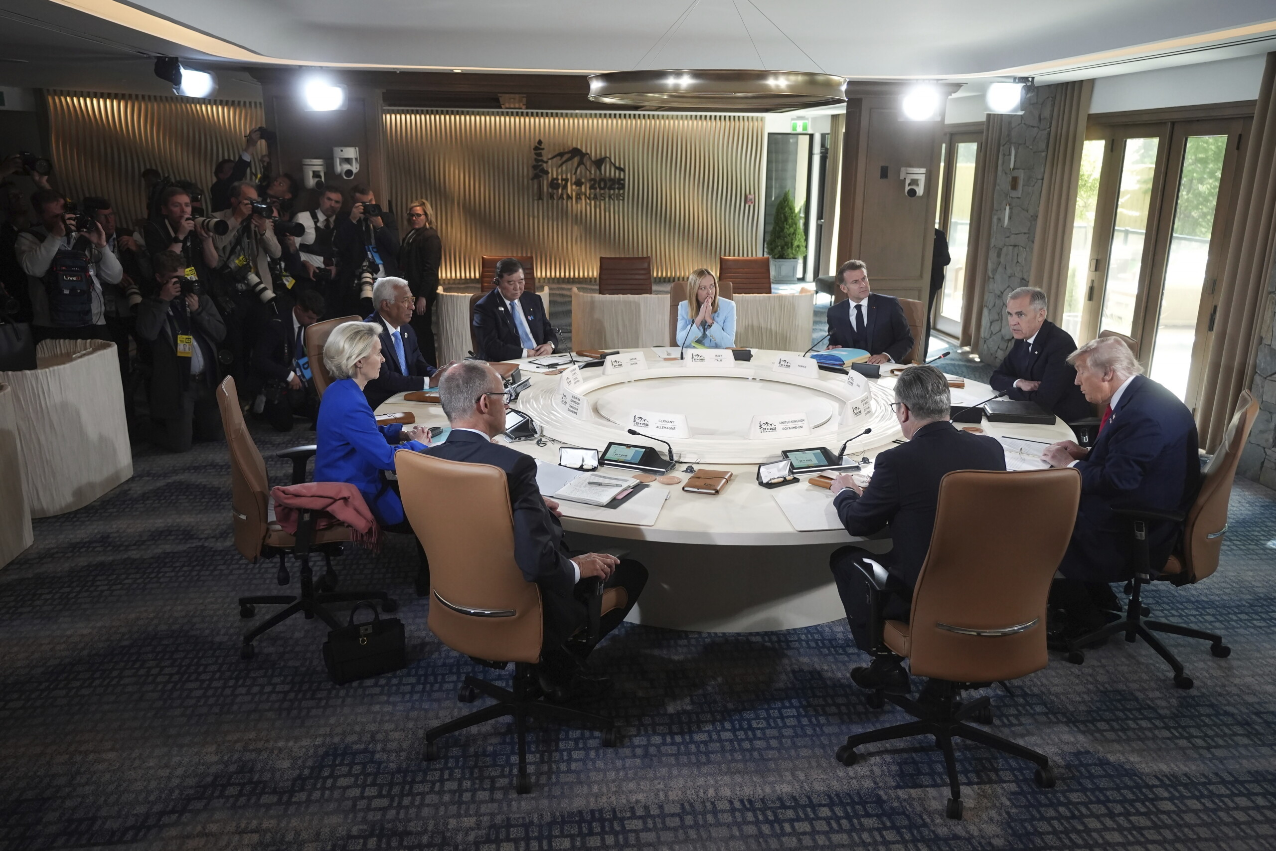 g7 leaders statement iran is a source of instability and cannot have nuclear weapons scaled