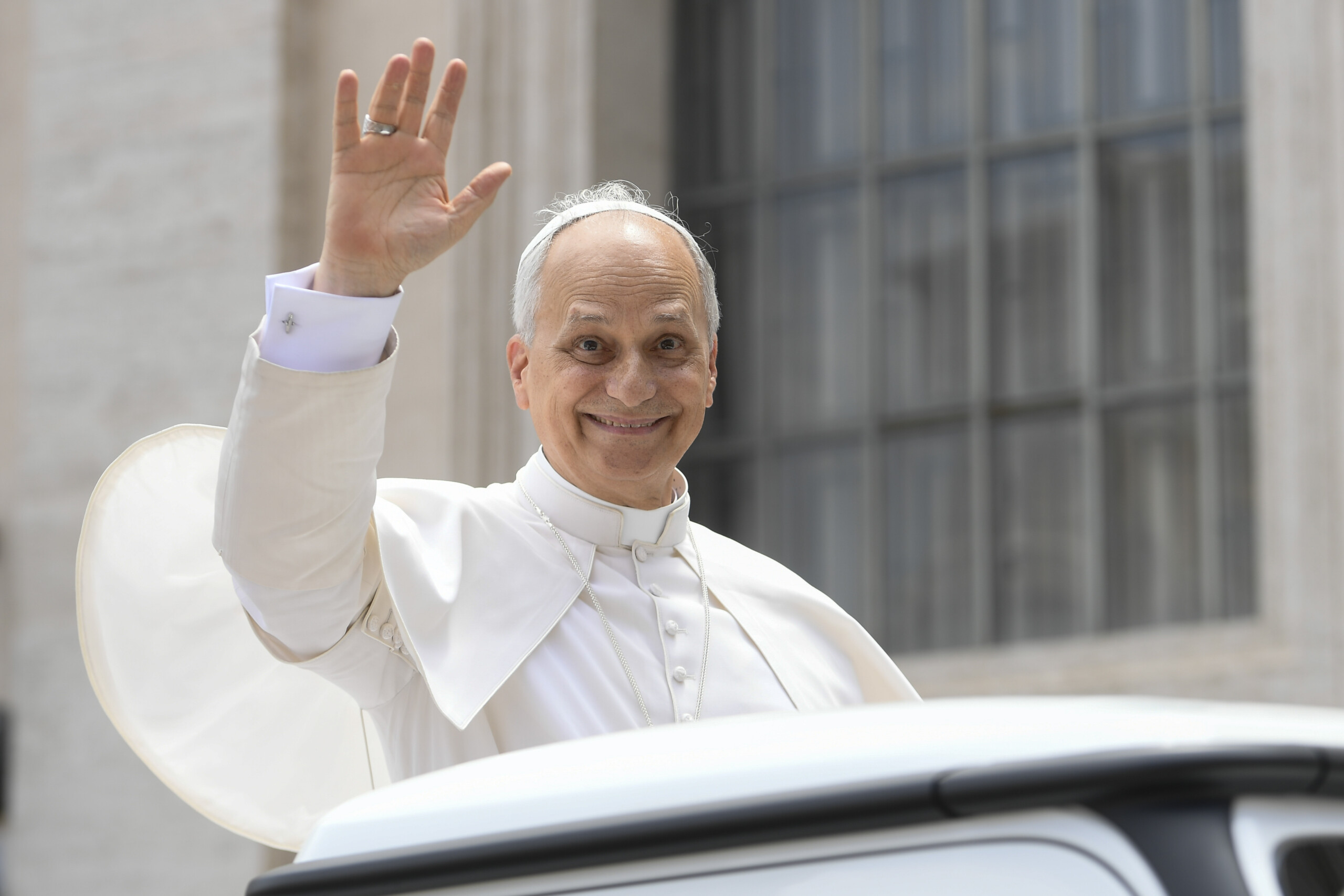 pope 43 years of priesthood for prevost first time as pontiff scaled
