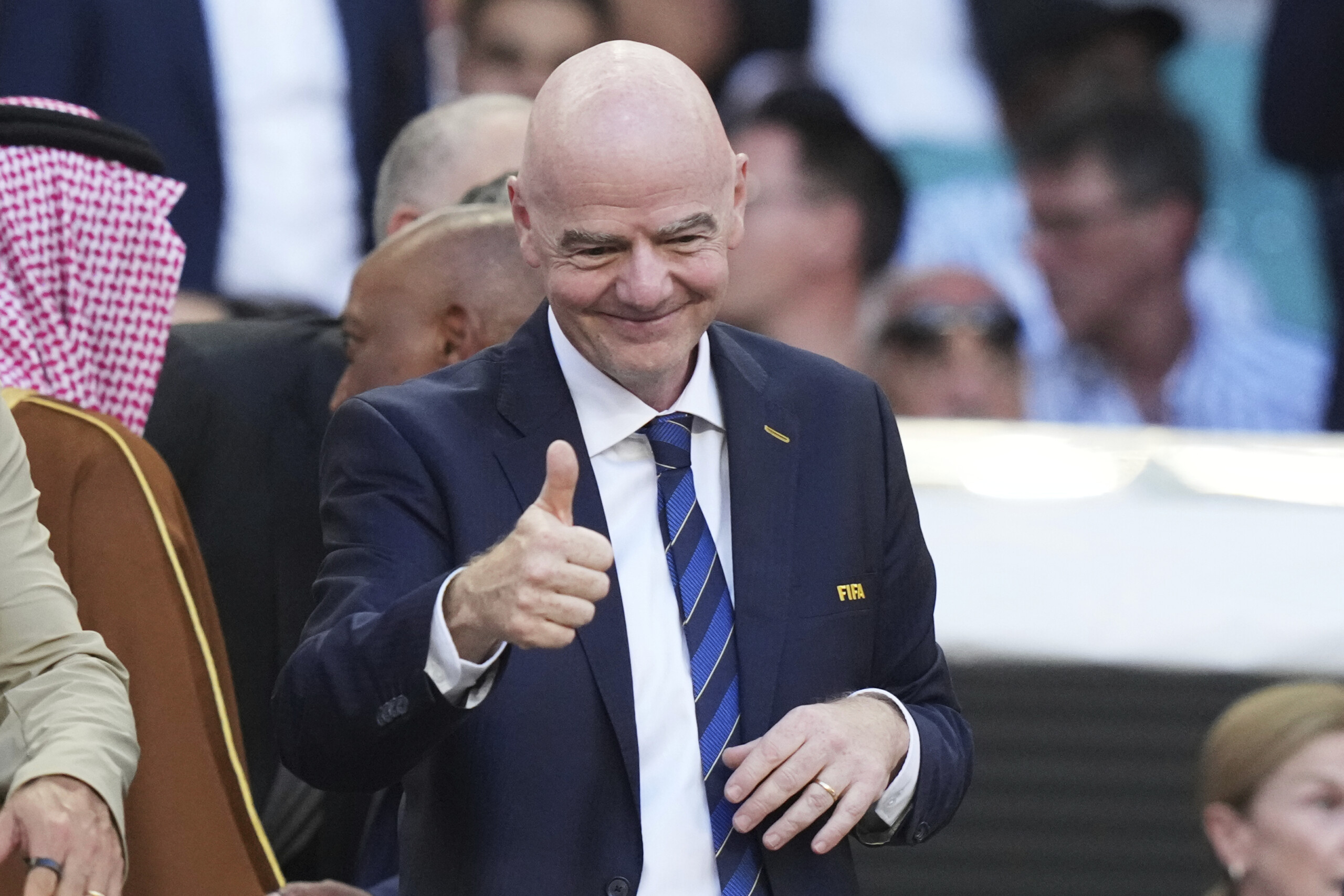 club world cup infantino a triumph if it were up to me id hold it every year scaled