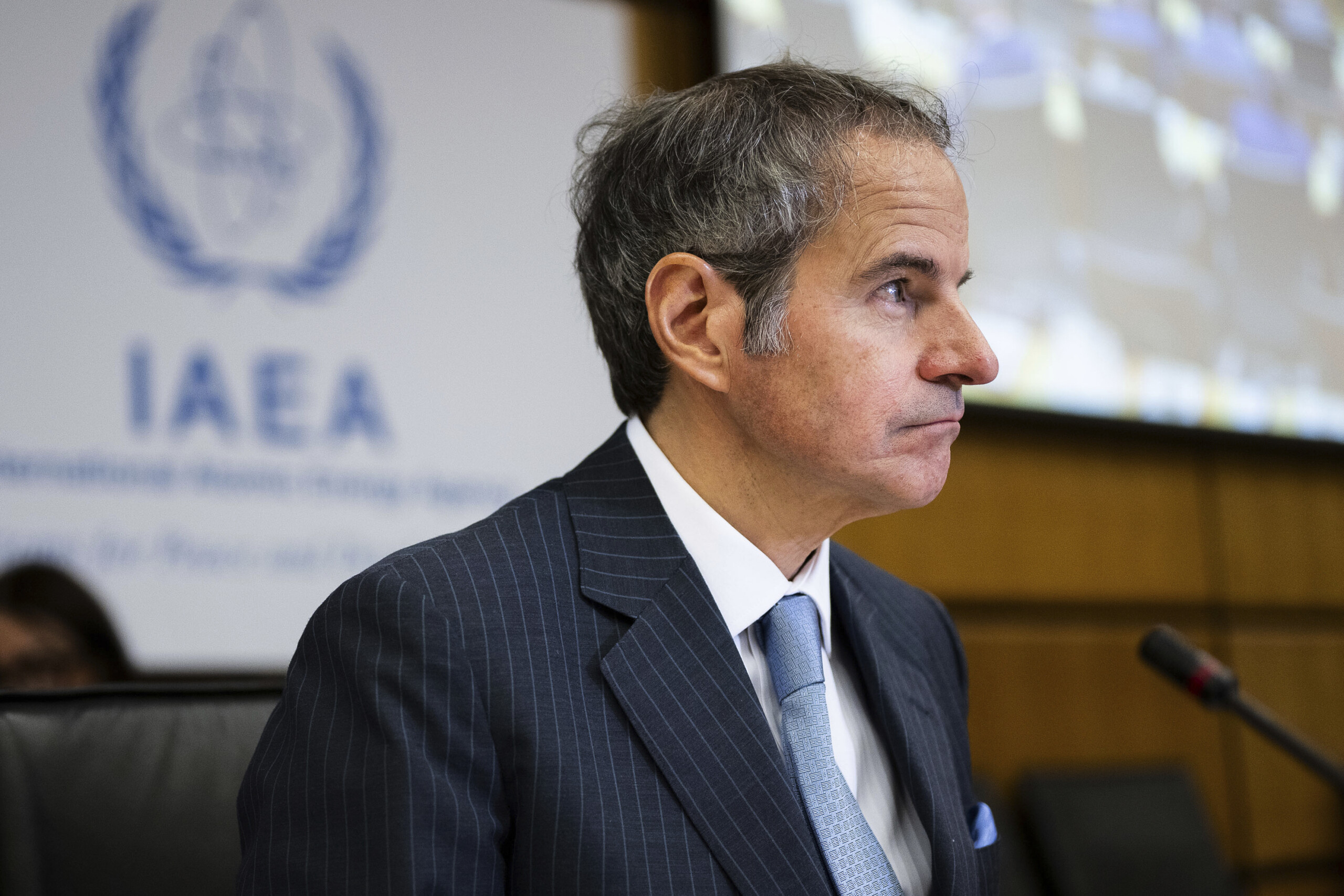 iran grossi uranium production could resume within months scaled