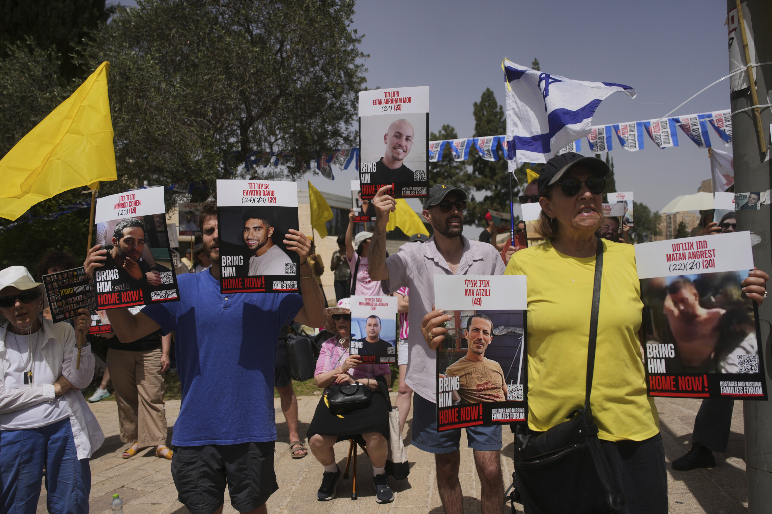 gaza families release hostage videos we are walking dead scaled