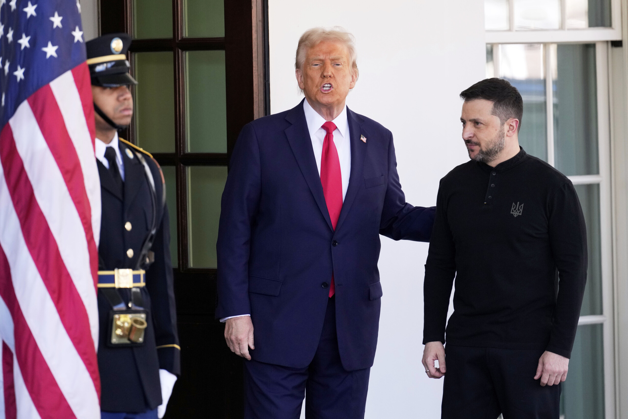 ukraine zelensky meeting between respective teams agreed with trump scaled