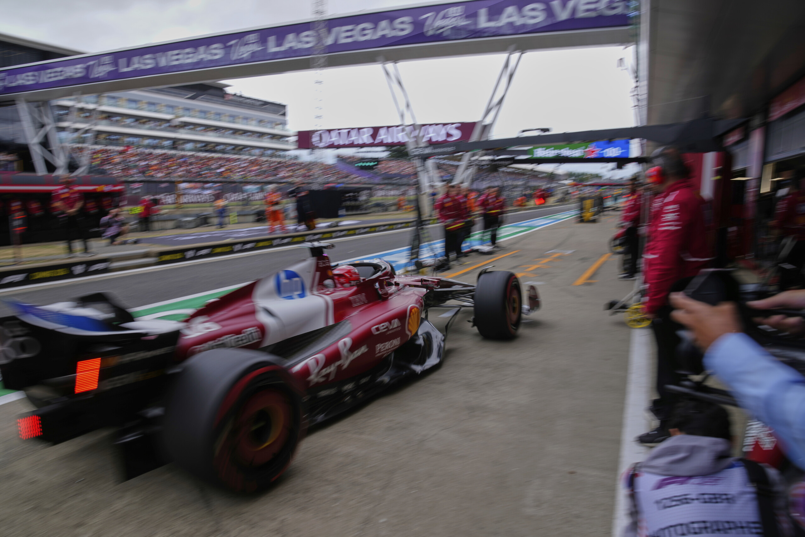 f1 british gp leclerc sets fastest time in third practice scaled