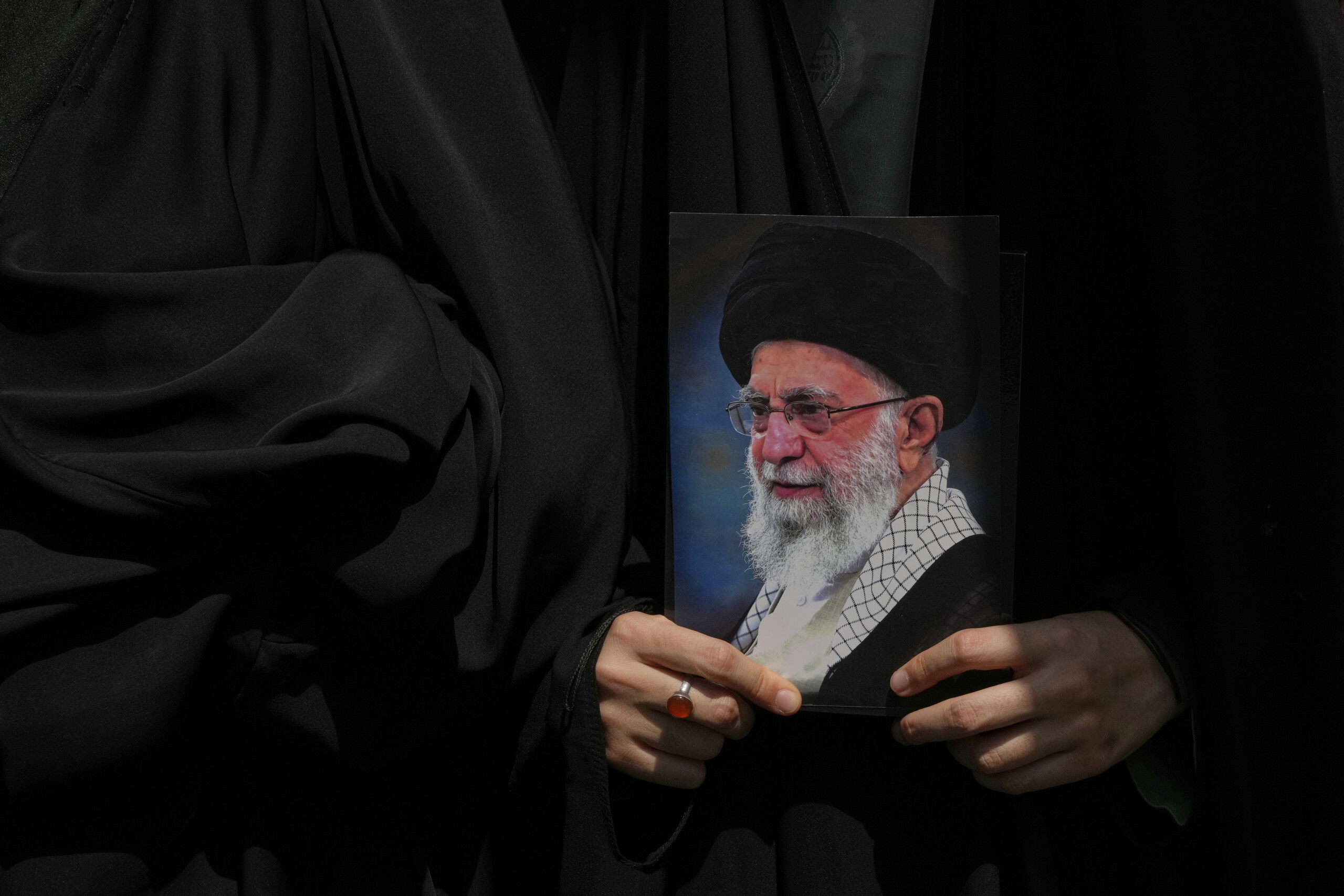 iran khamenei makes first public appearance since war with israel scaled