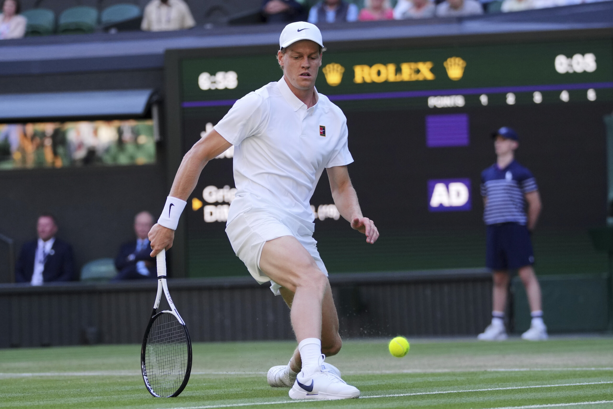 wimbledon sinner into quarterfinals dimitrov retires while leading by 2 sets scaled