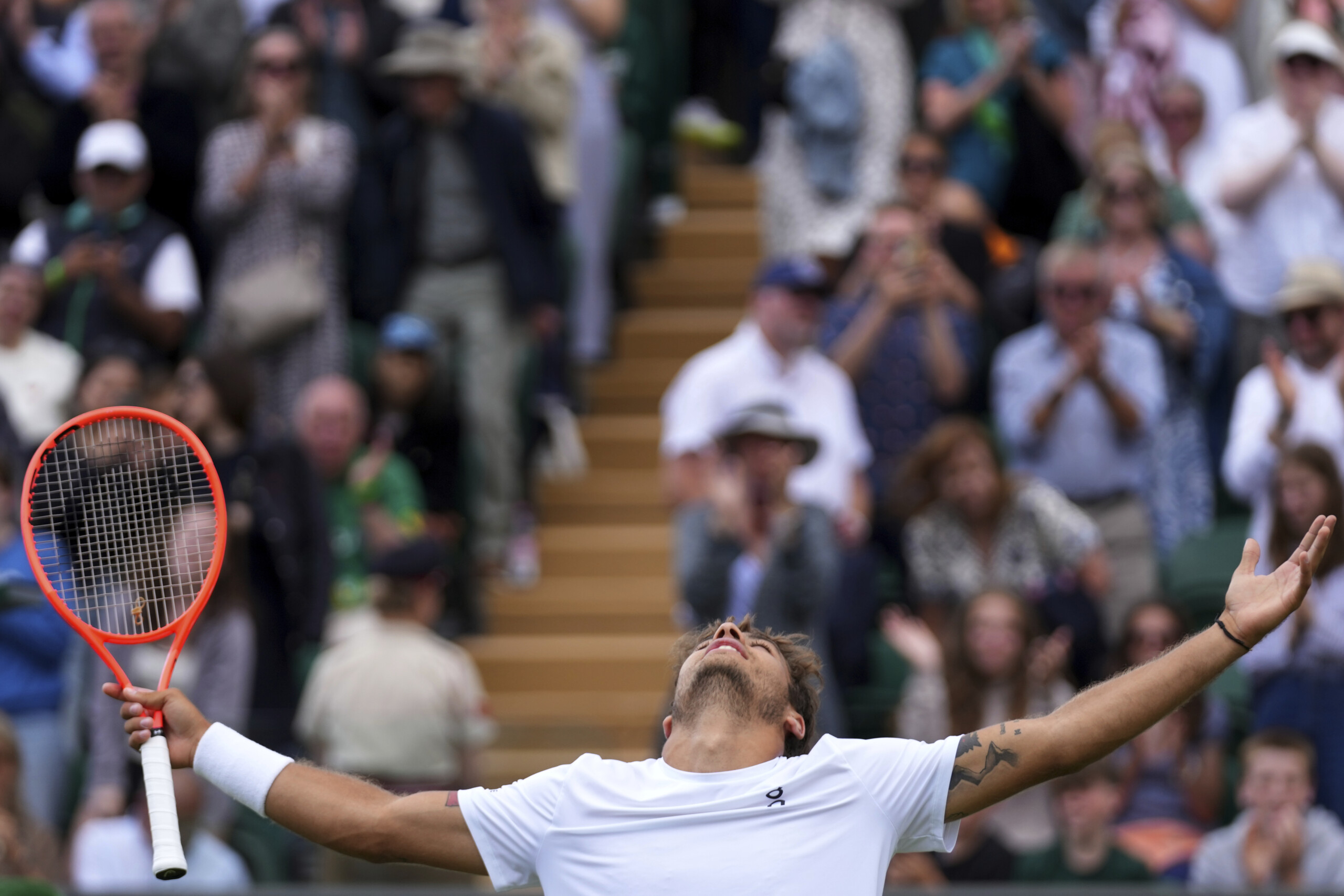 wimbledon 2025 djokovic cobolli tomorrow on centre court sinner plays his second match on court 1 scaled