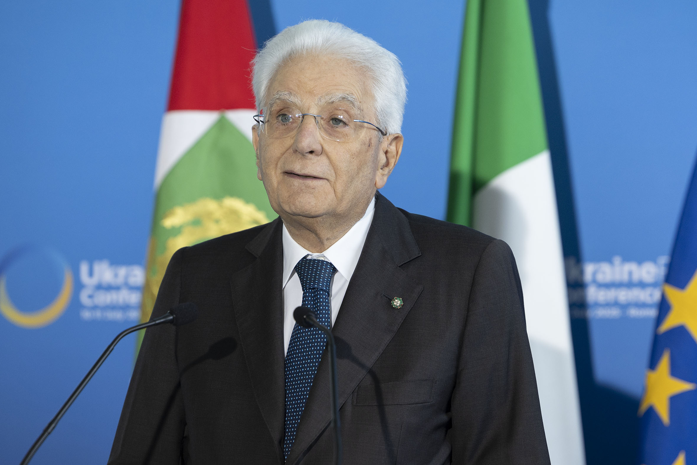 ukraine mattarella crucial that kiev knows it is not alone