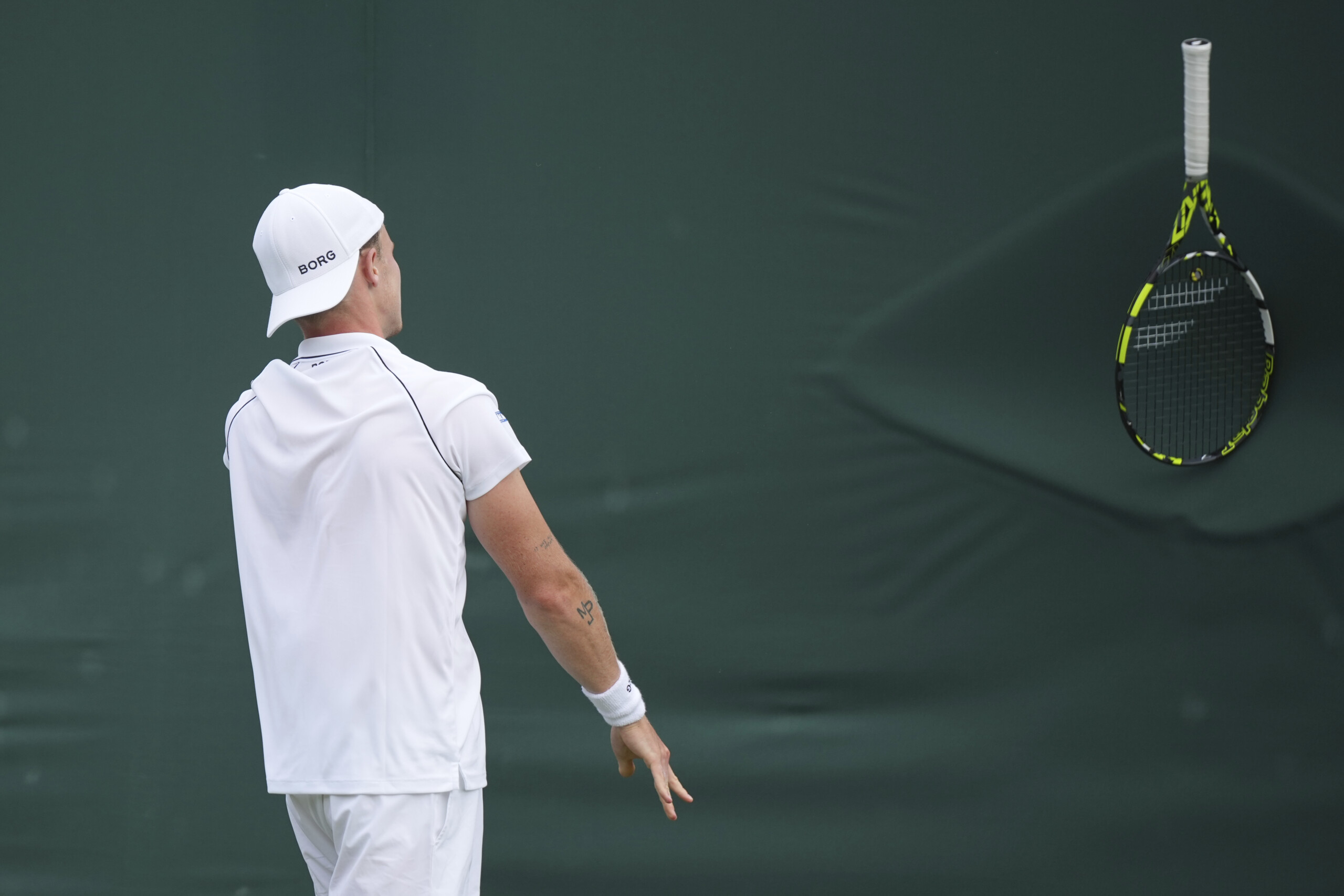 wimbledon swearing and broken rackets a flurry of fines for tennis players scaled