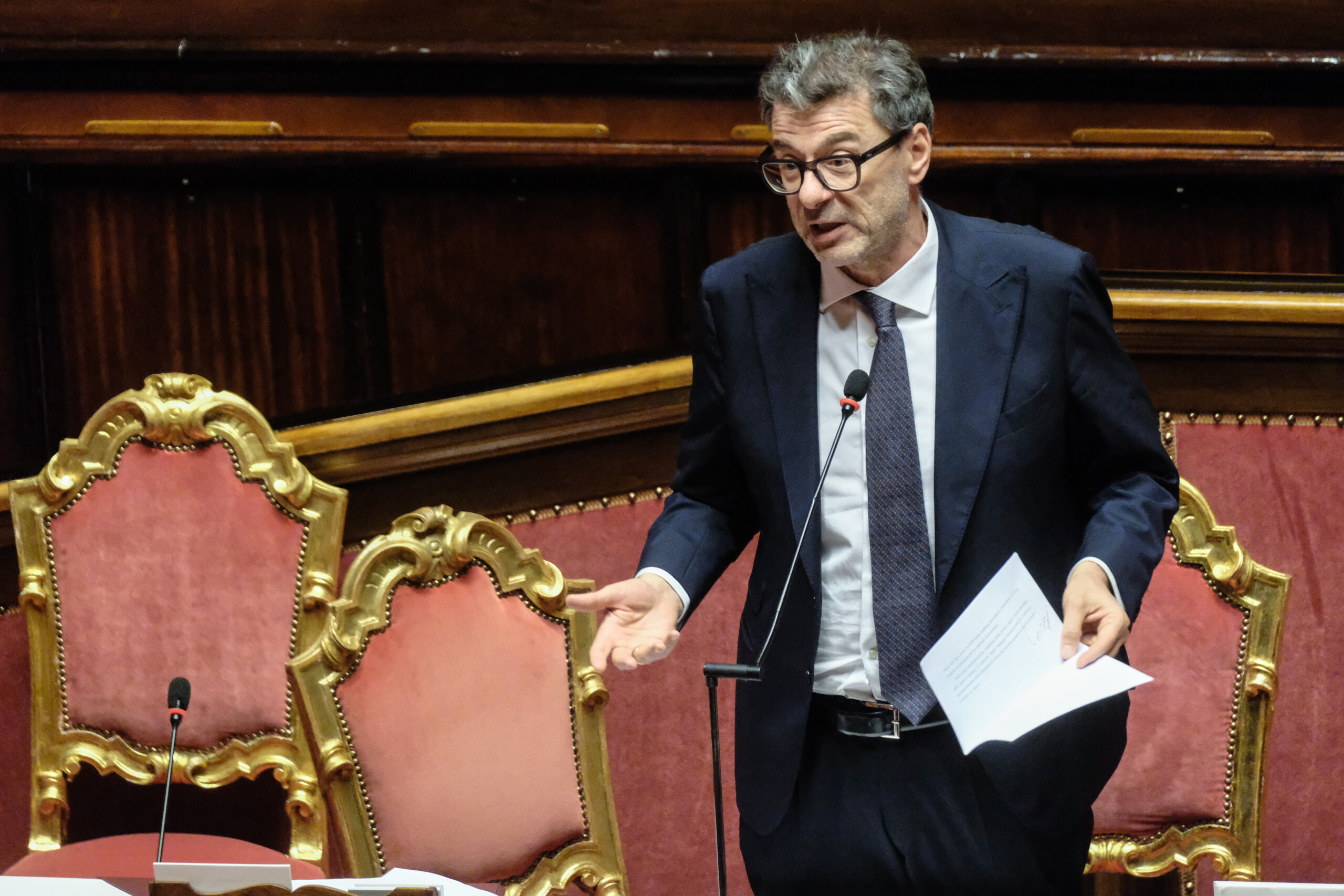 banks giorgetti the government has done its part now its up to the banks to do theirs scaled