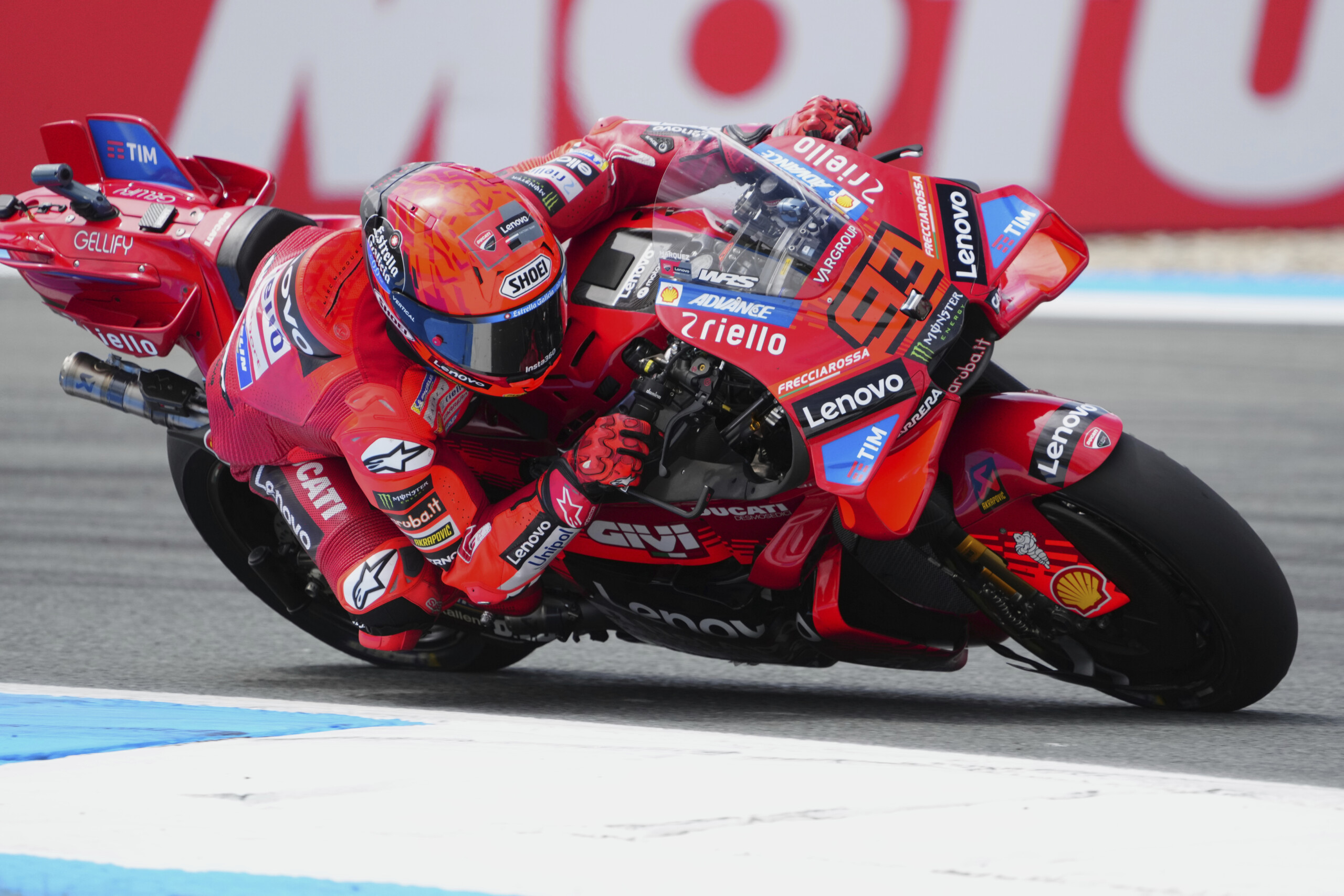 motogp german grand prix marquez dominates first free practice bagnaia ninth scaled