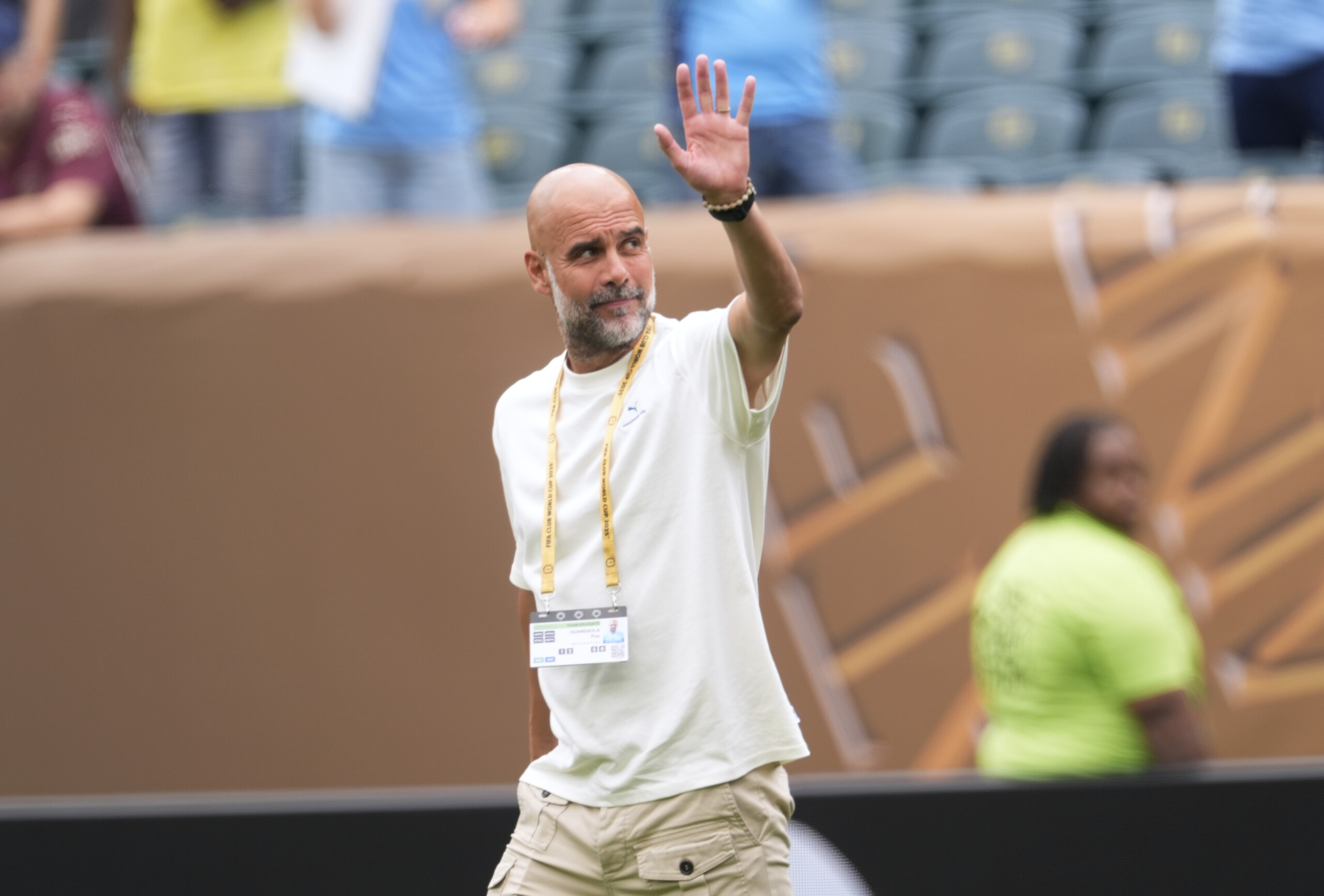 football boos for pep guardiola at oasis concert scaled