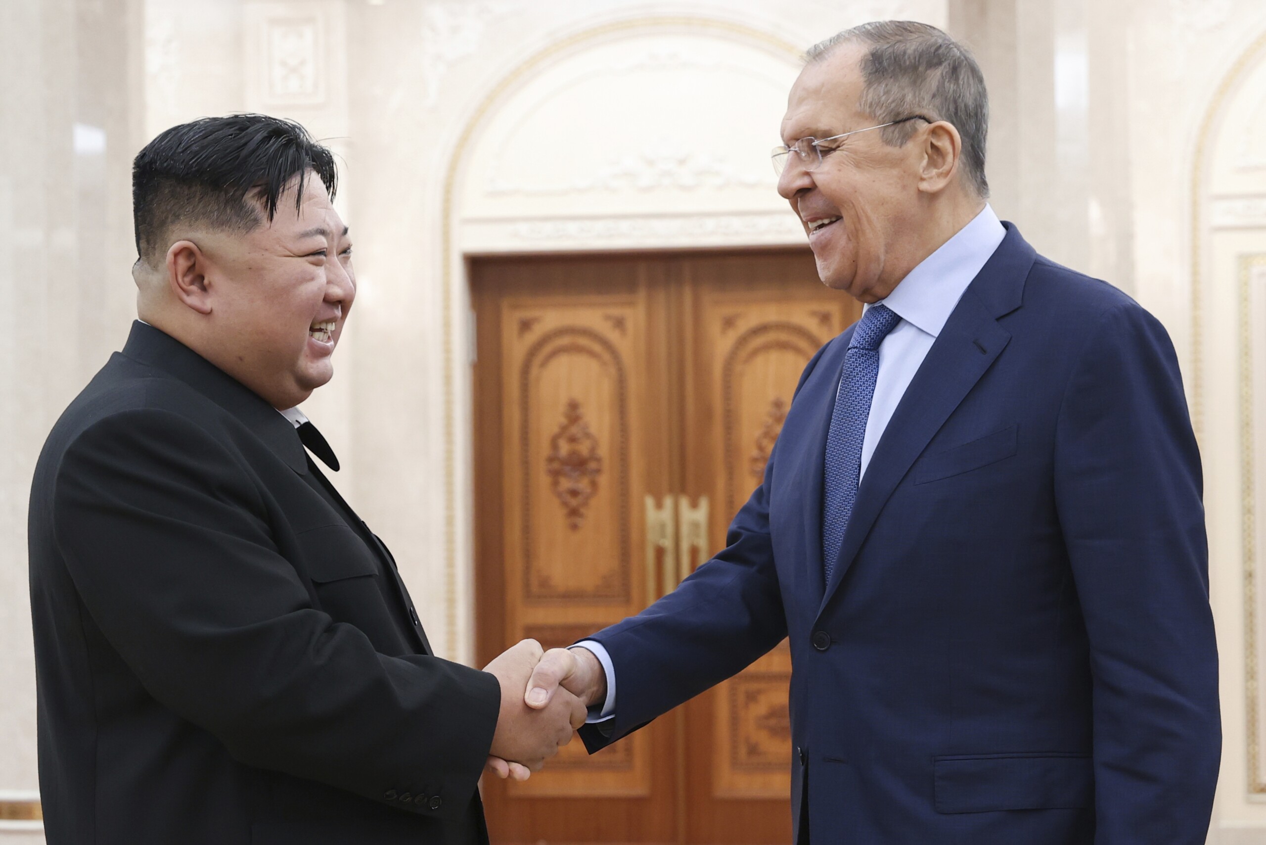 russia lavrov kim jong un meeting in north korea scaled