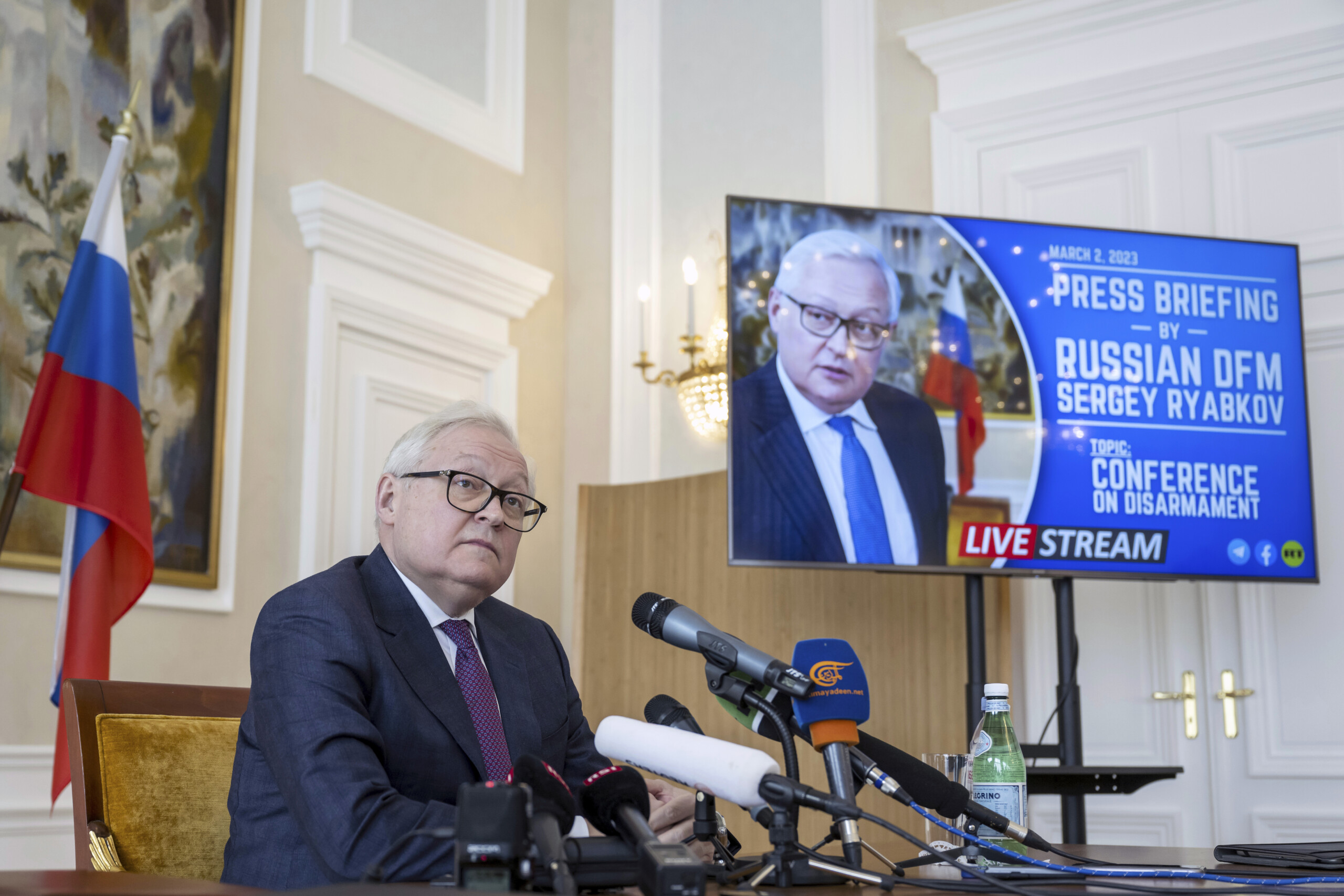 ukraine russian deputy foreign minister ultimatums are unacceptable scaled
