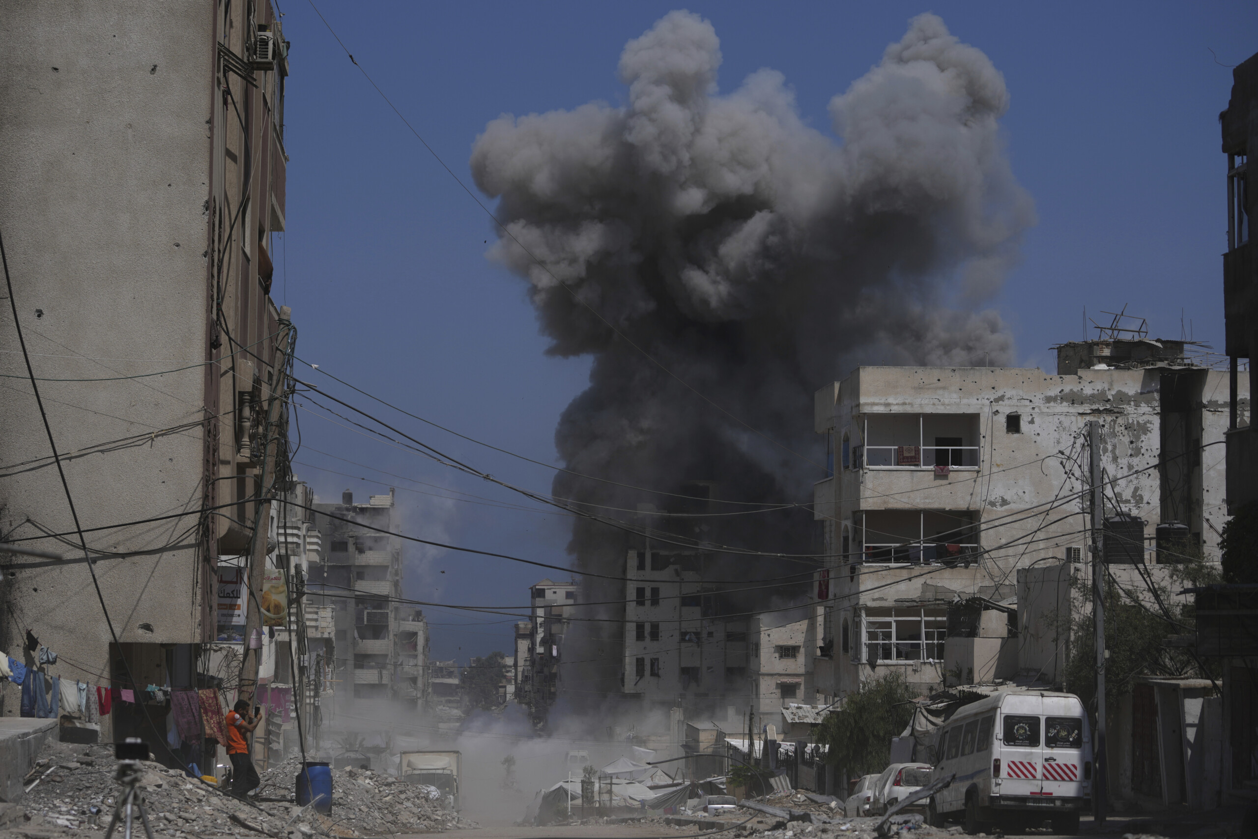 middle east media reports at least 56 dead in gaza in israeli attacks since dawn scaled