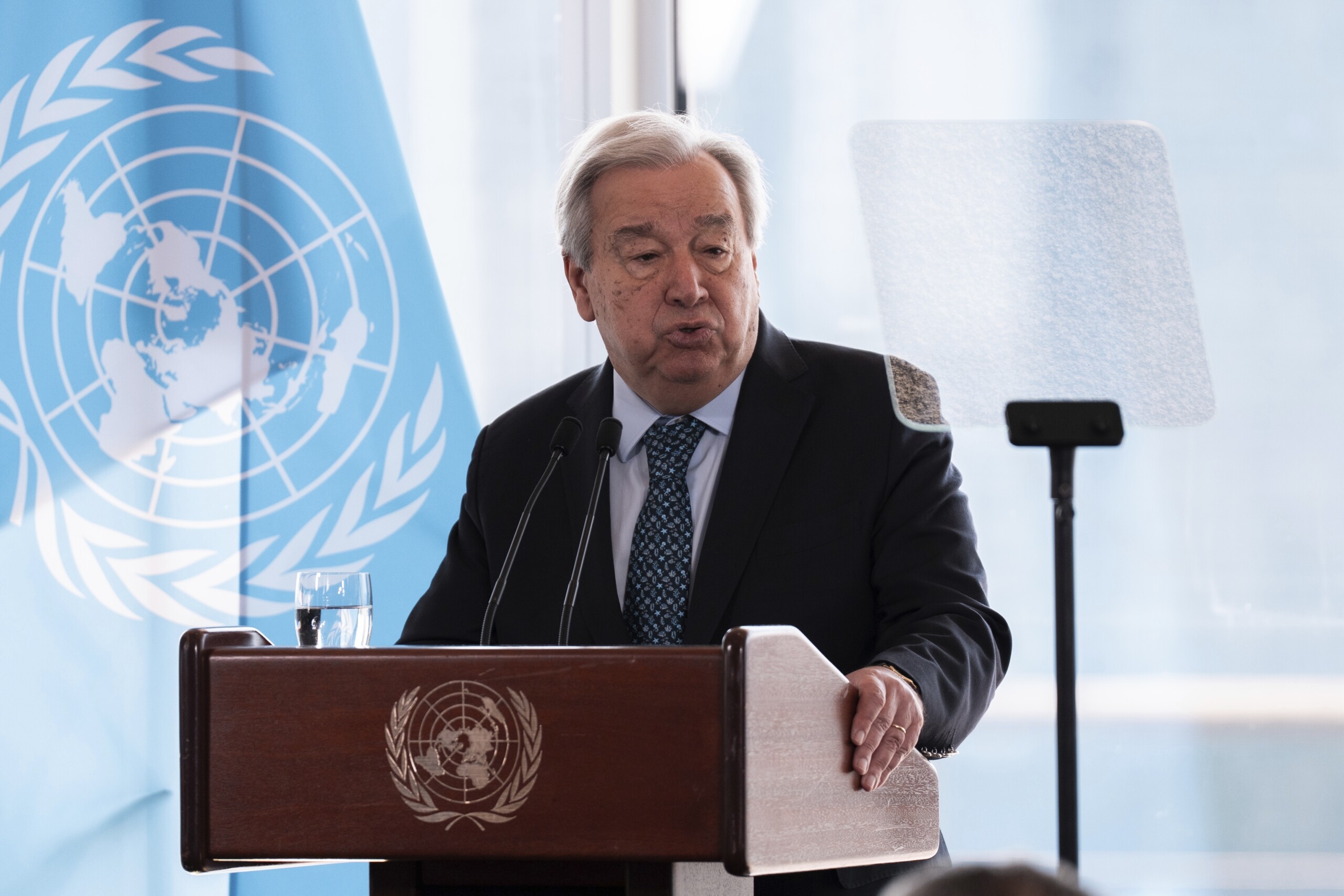 gaza guterres we are witnessing an unprecedented spectacle of horror scaled