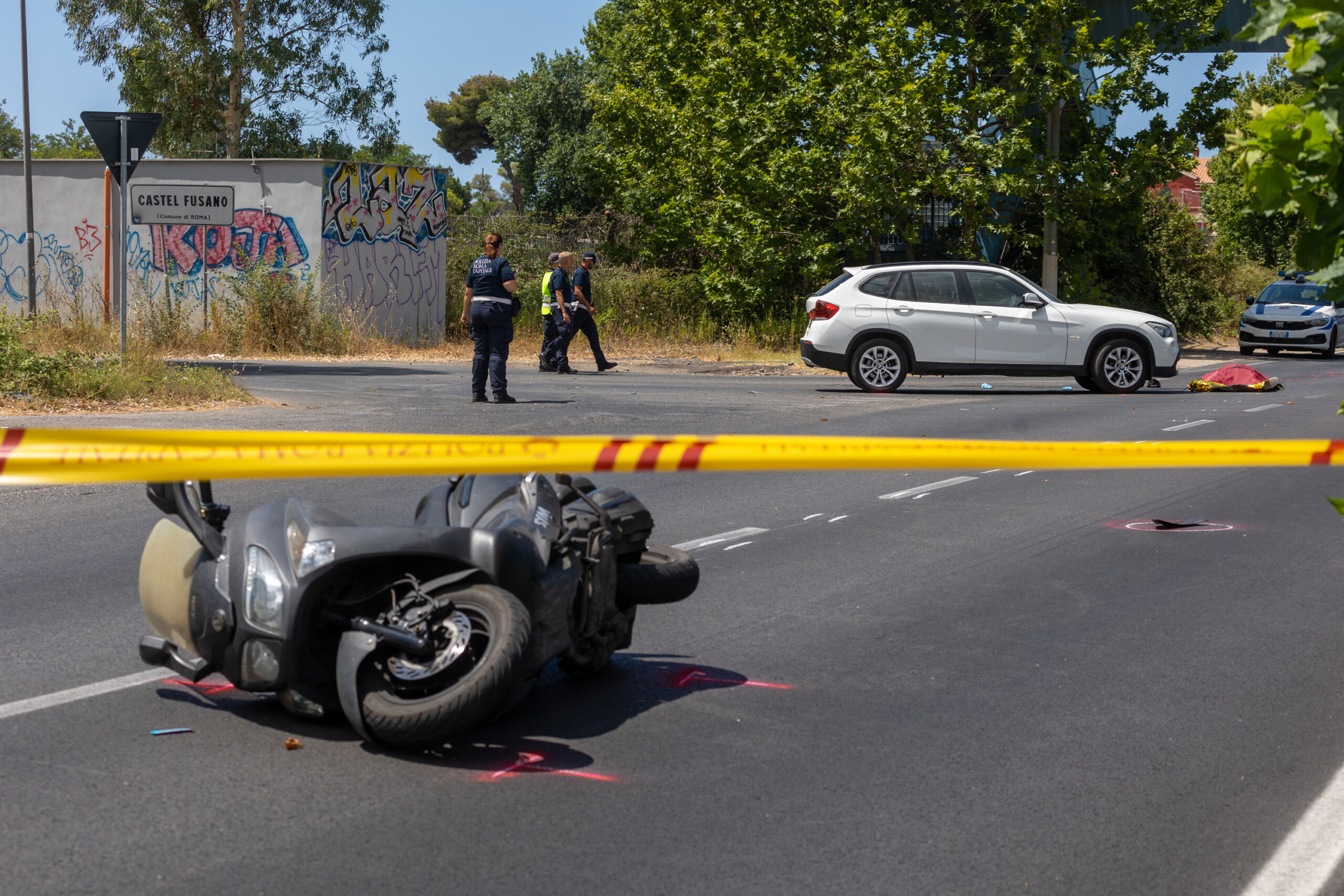 road accidents hit and run driver who killed a scooter rider in rome arrested scaled