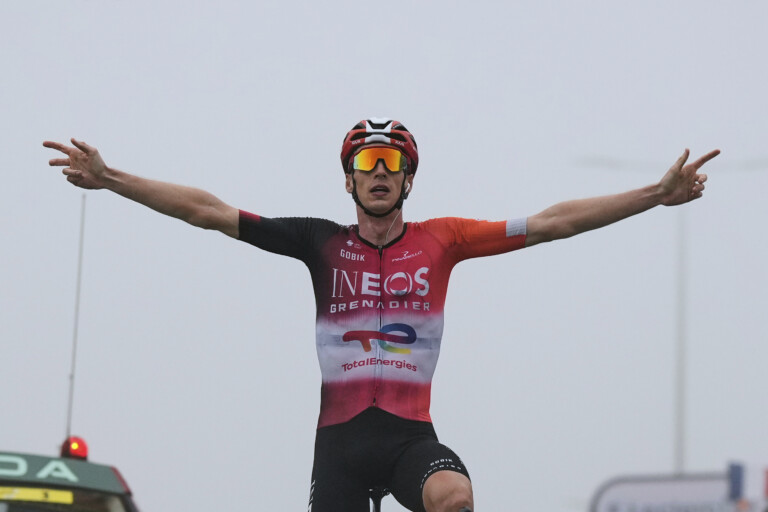 tour de france arensman wins stage 19 pogacar still in yellow