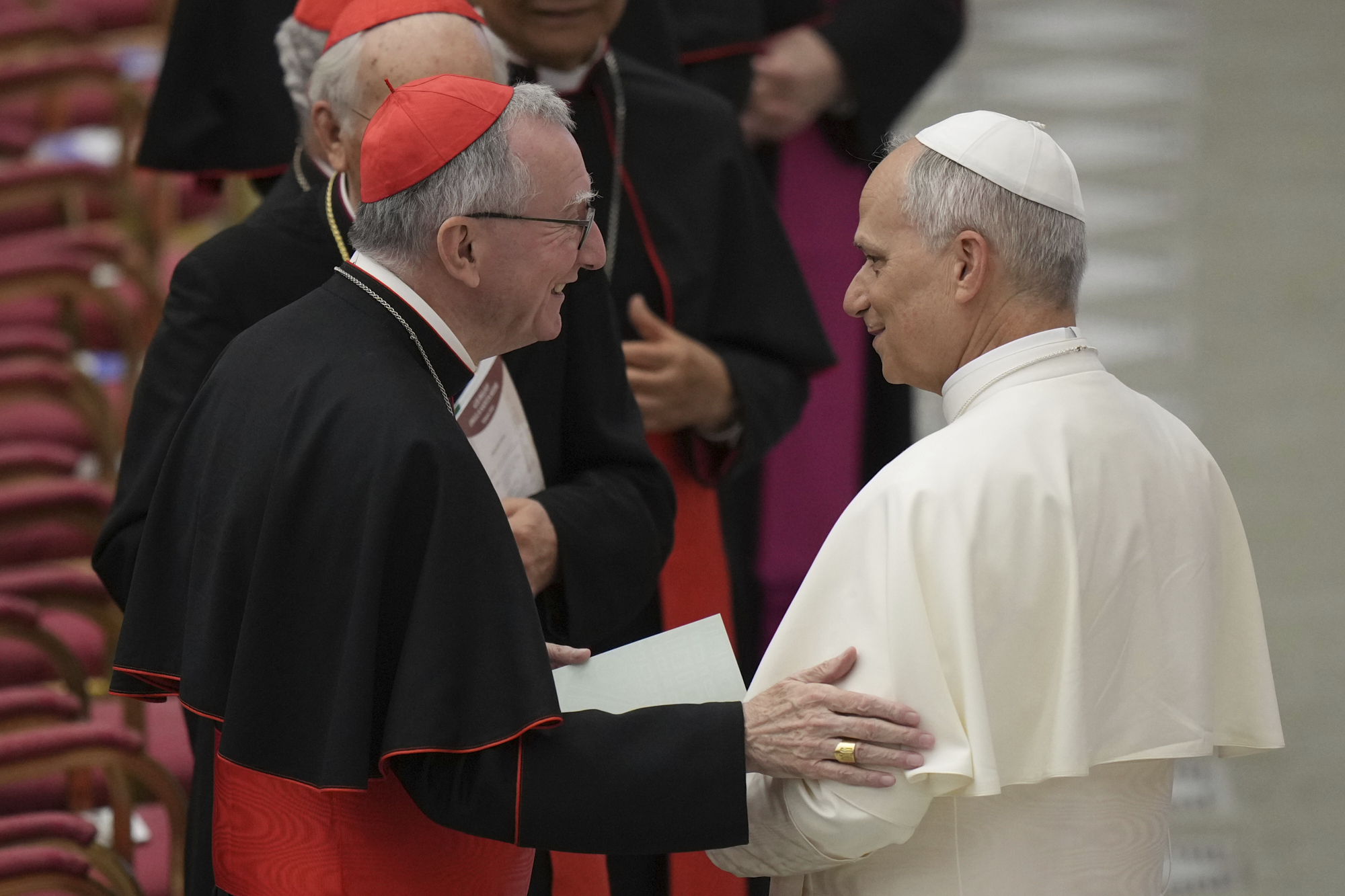 middle east parolin recognise palestine the vatican has done so for some time