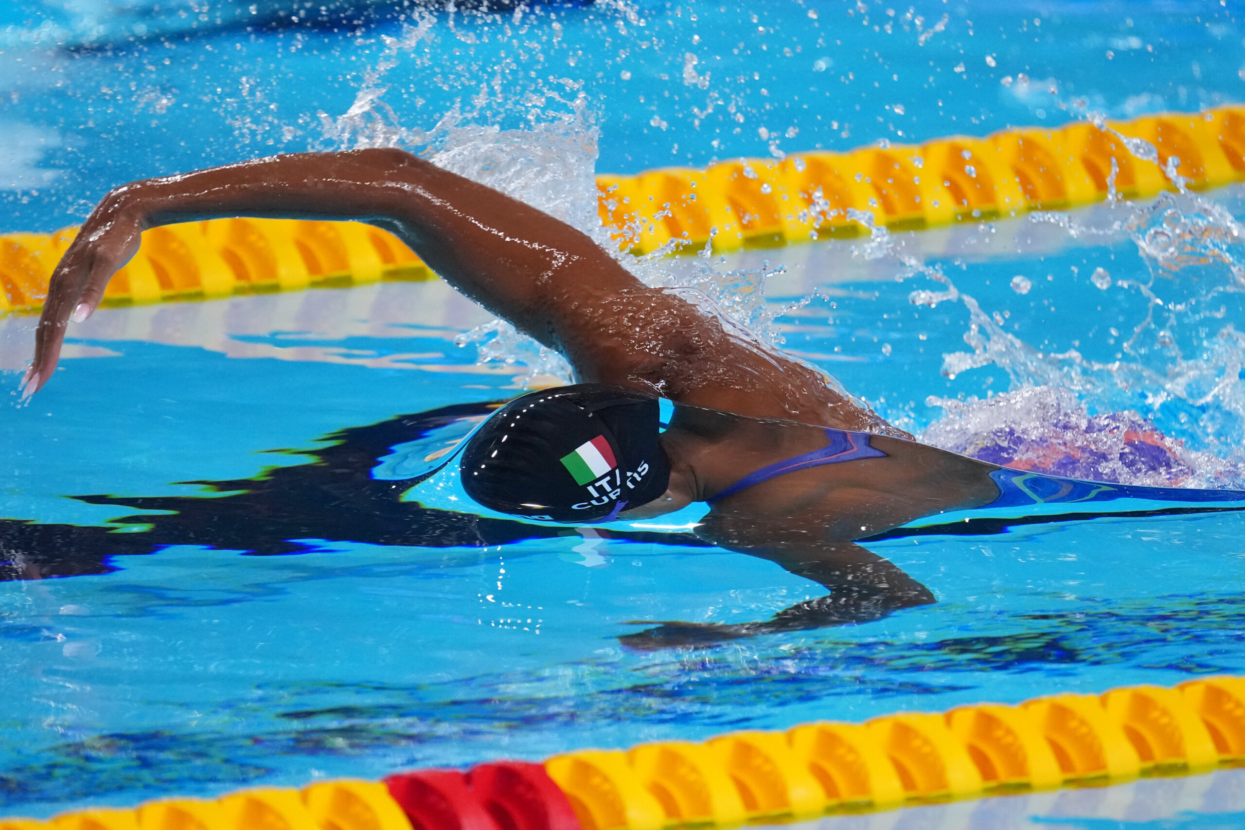swimming world championships in singapore semi finals in the 50 m freestyle and a new italian record for curtis scaled