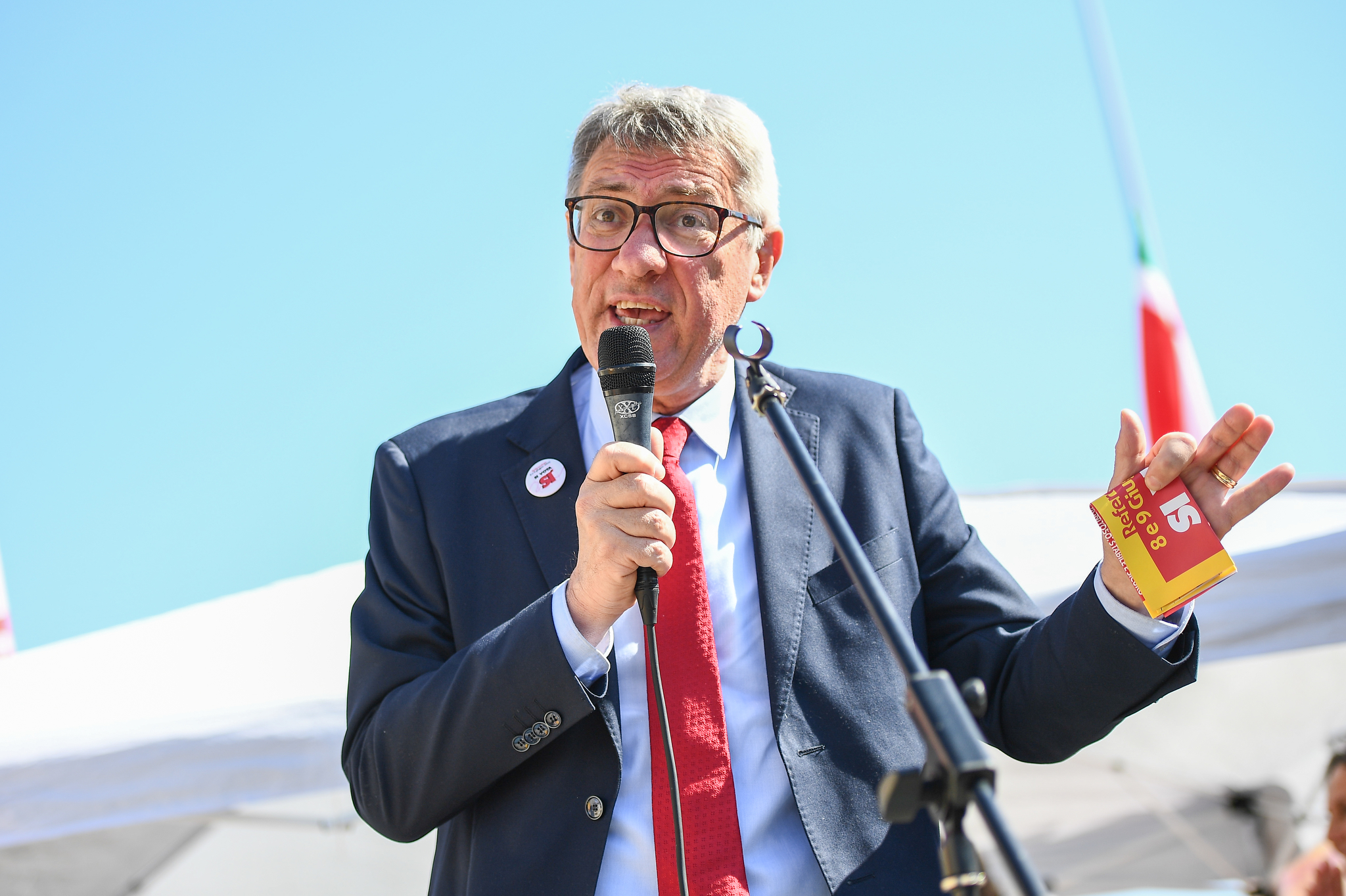 us tariffs landini cgil compensation also for workers