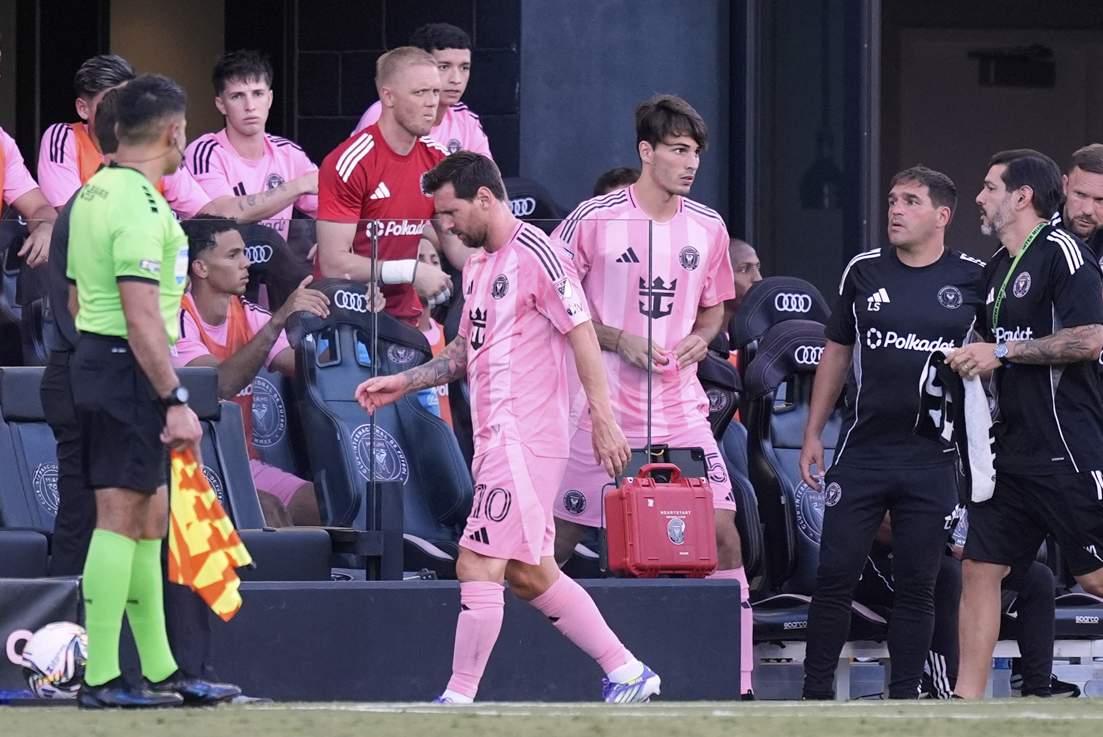 football inter miami minor muscle injury for messi