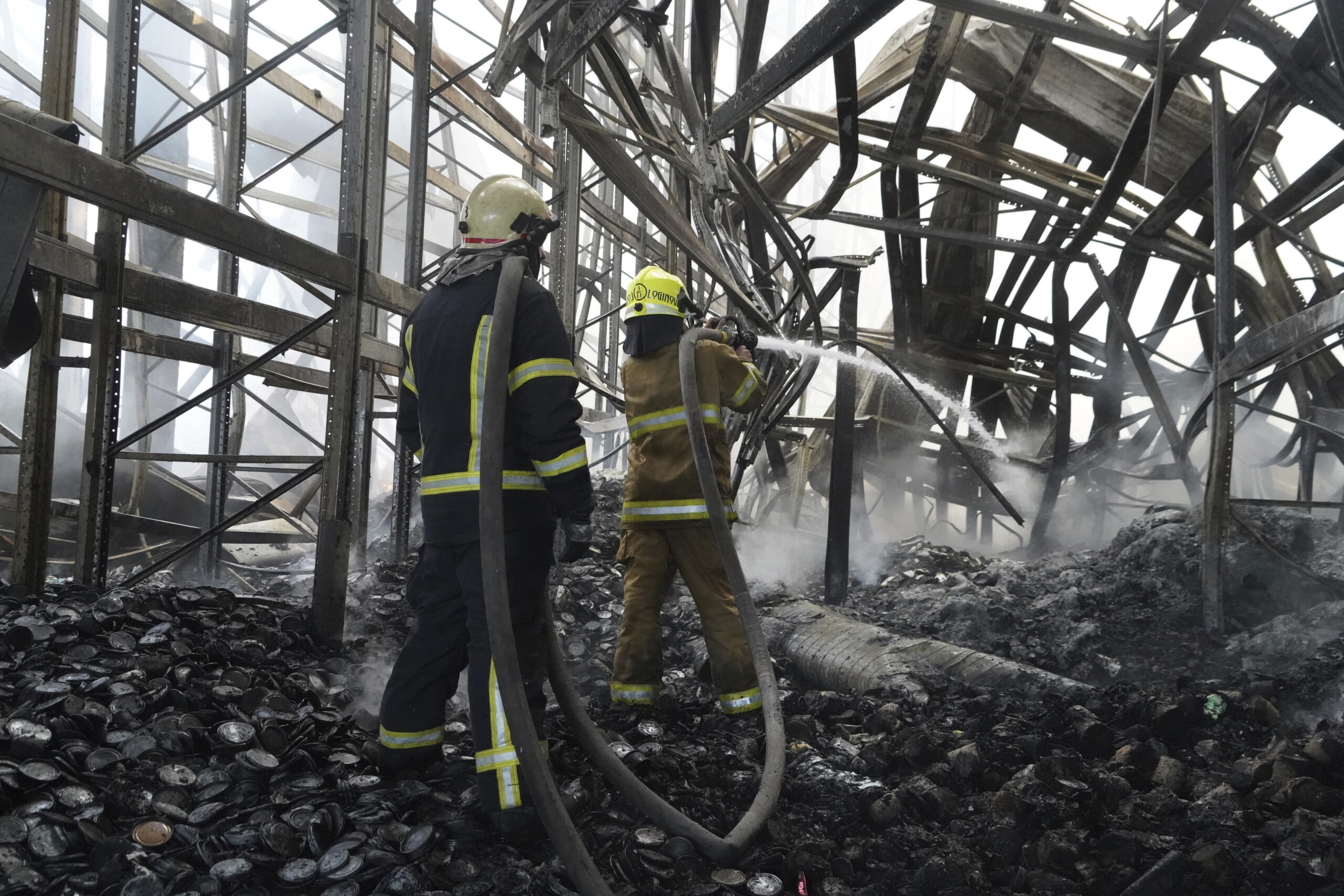 ukraine russian attack in kharkiv one railway worker dead and four others injured scaled