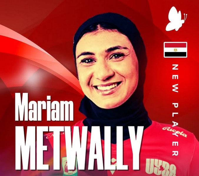in busto the first player to wear a veil metwally proud to wear it