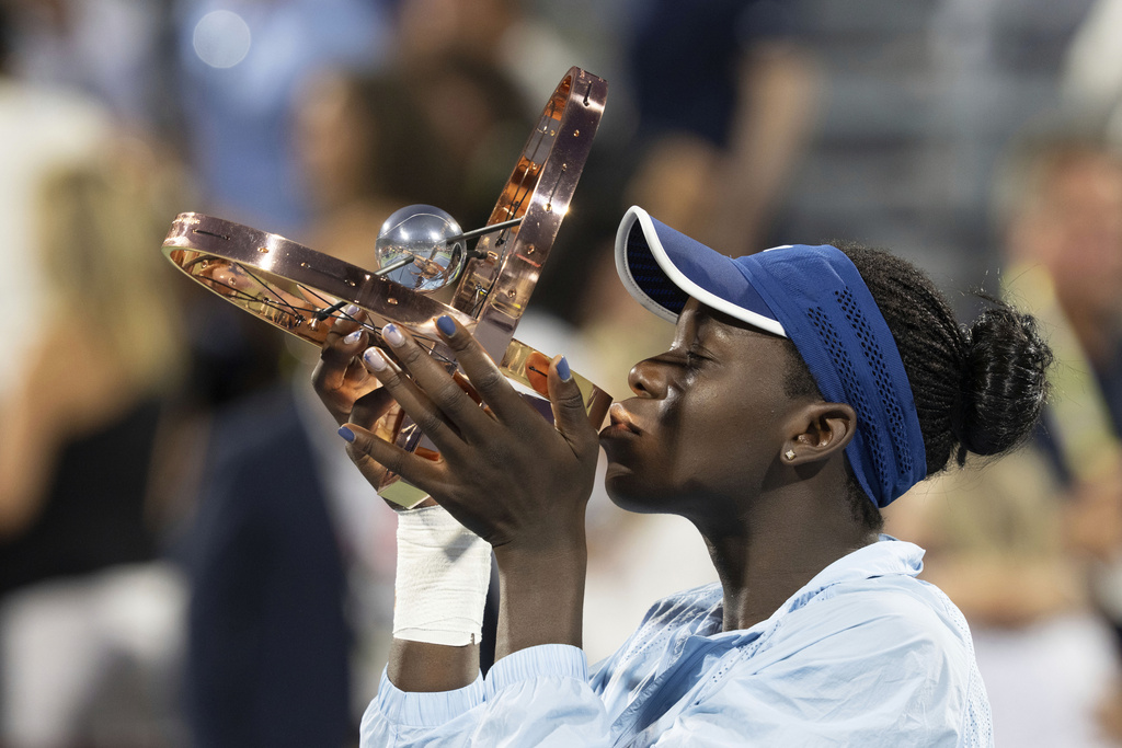 tennis wta montreal 18 year old mboko triumphs in final