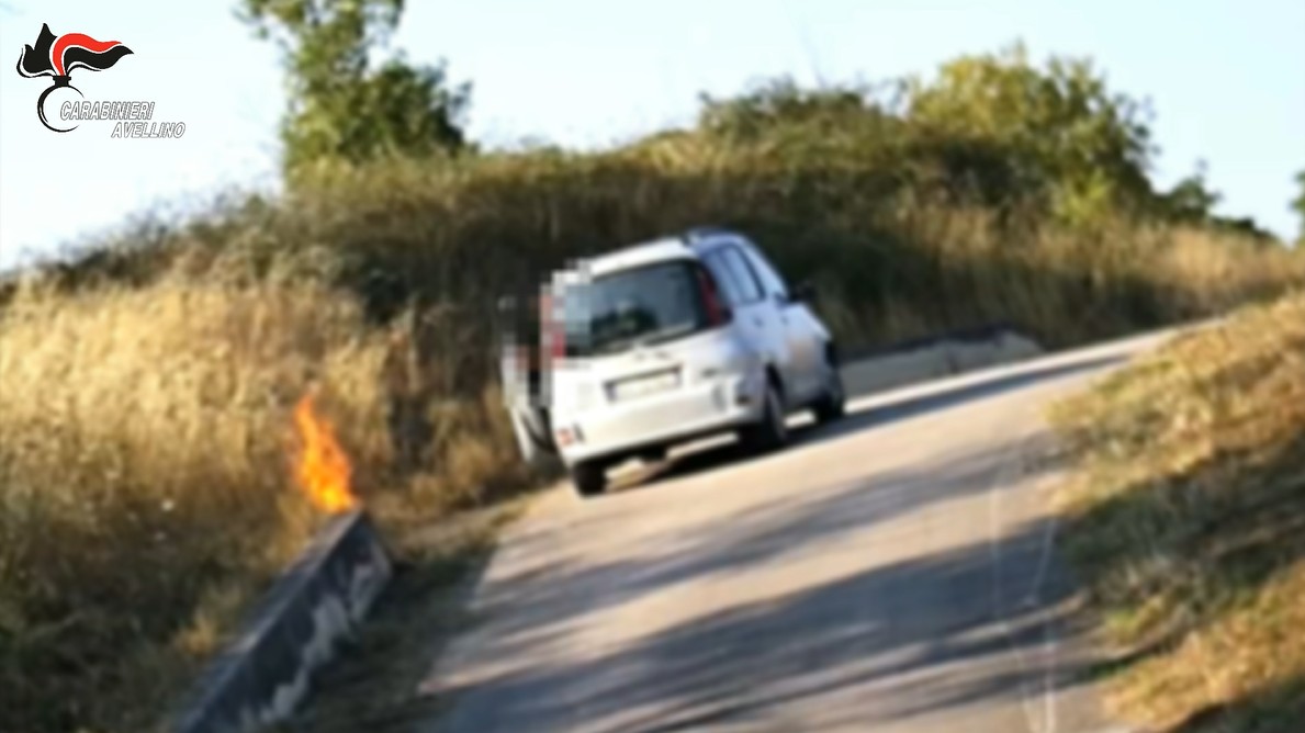 forest fire in irpinia 58 year old arsonist arrested
