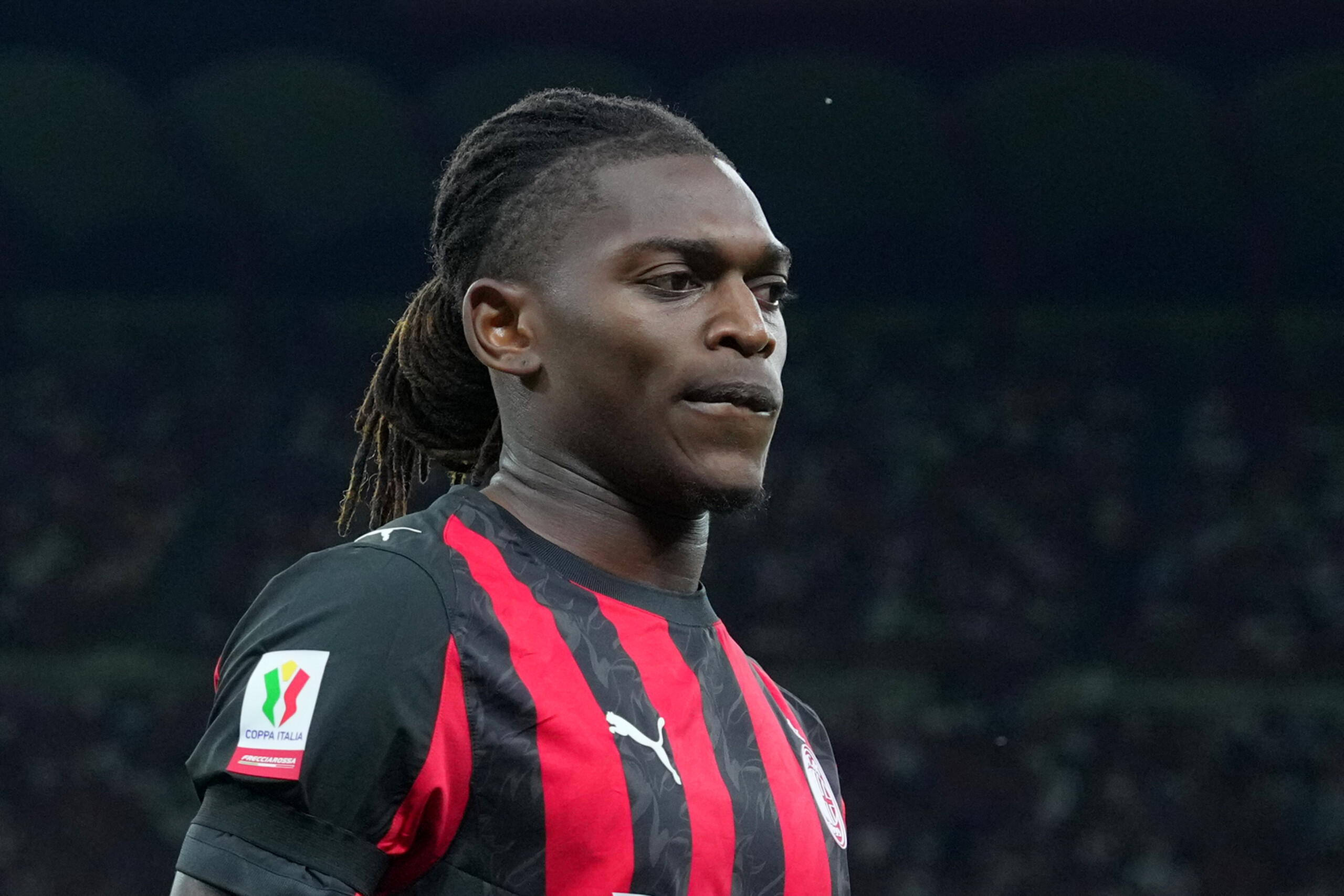 milan calf strain for leao out against cremonese scaled
