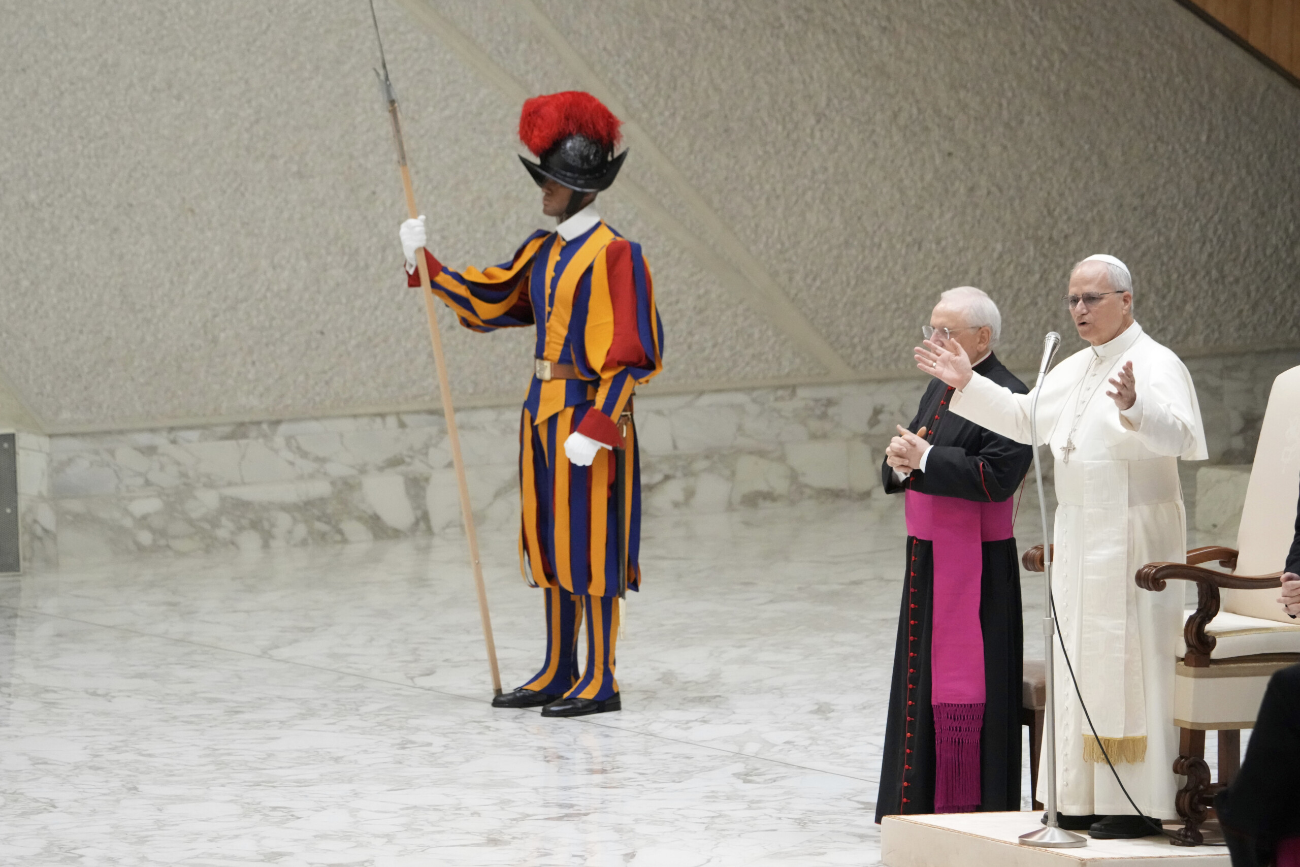 pope pray for disarmed and disarming peace throughout the world scaled