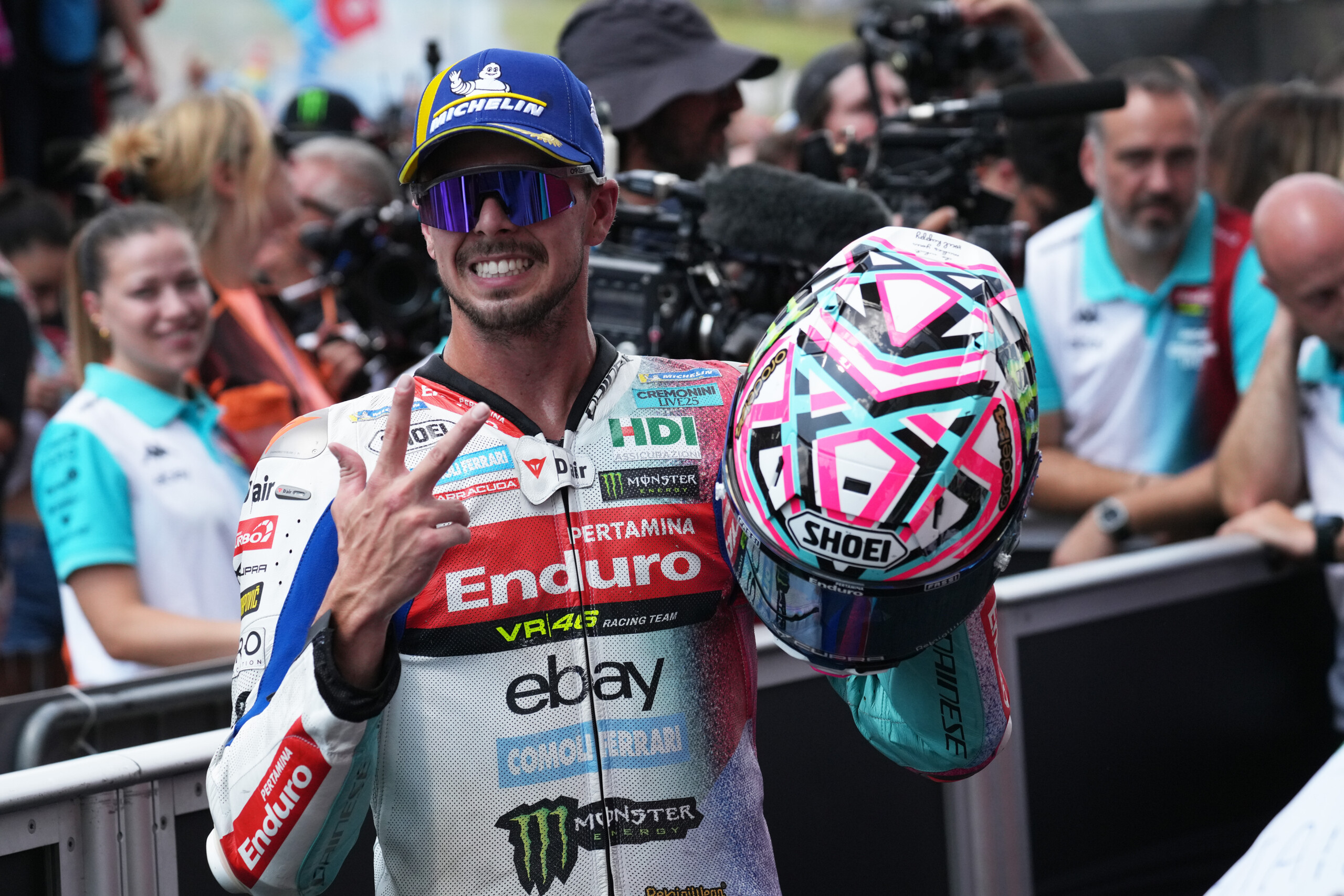 motogp di giannantonio finishing on the podium with vr46 is very important scaled