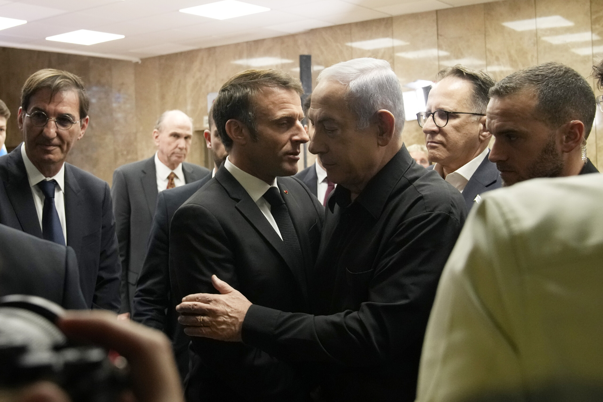 middle east macron to netanyahu the fight against anti semitism cannot be exploited scaled