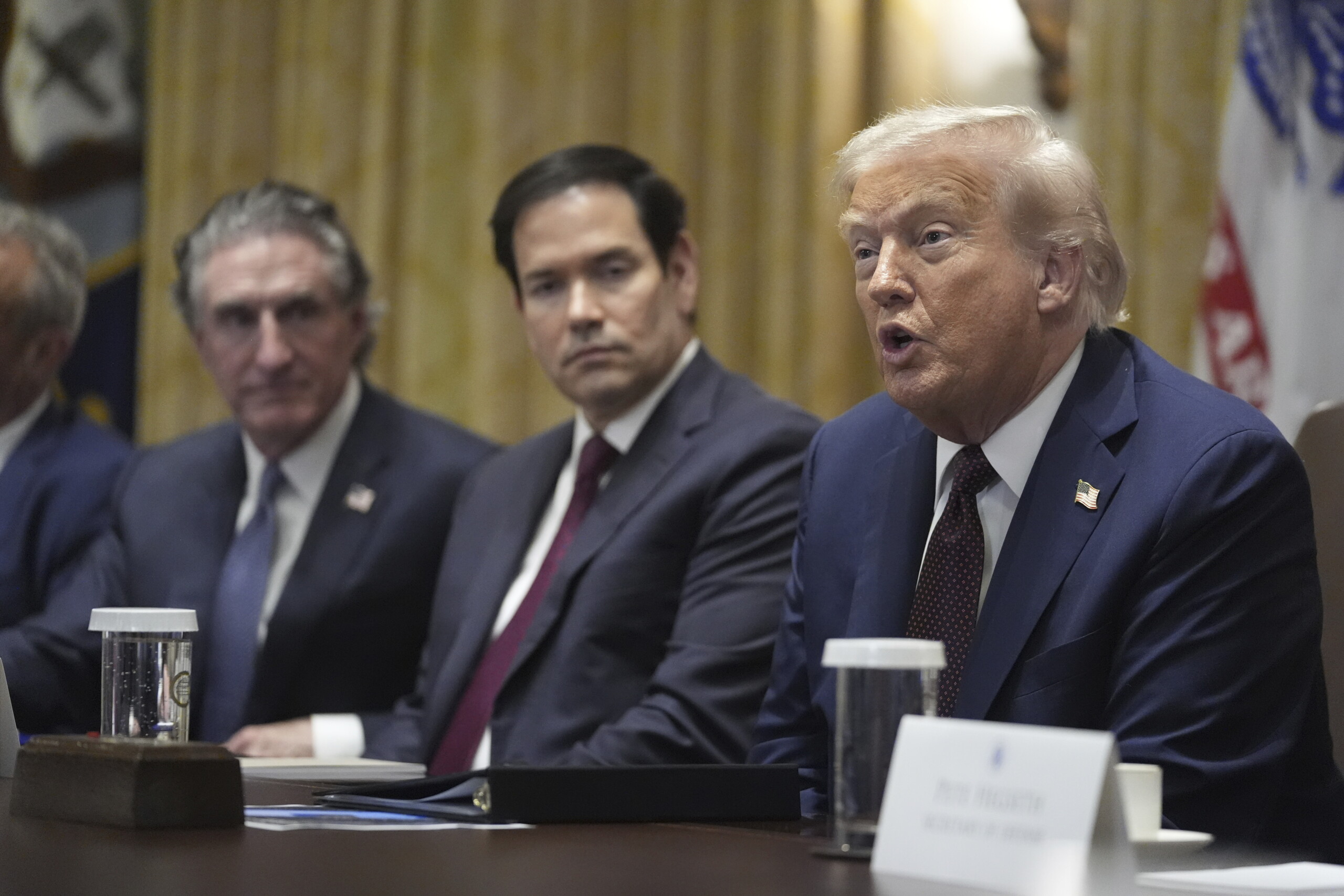gaza oval office meeting concludes kushner and blair also present scaled
